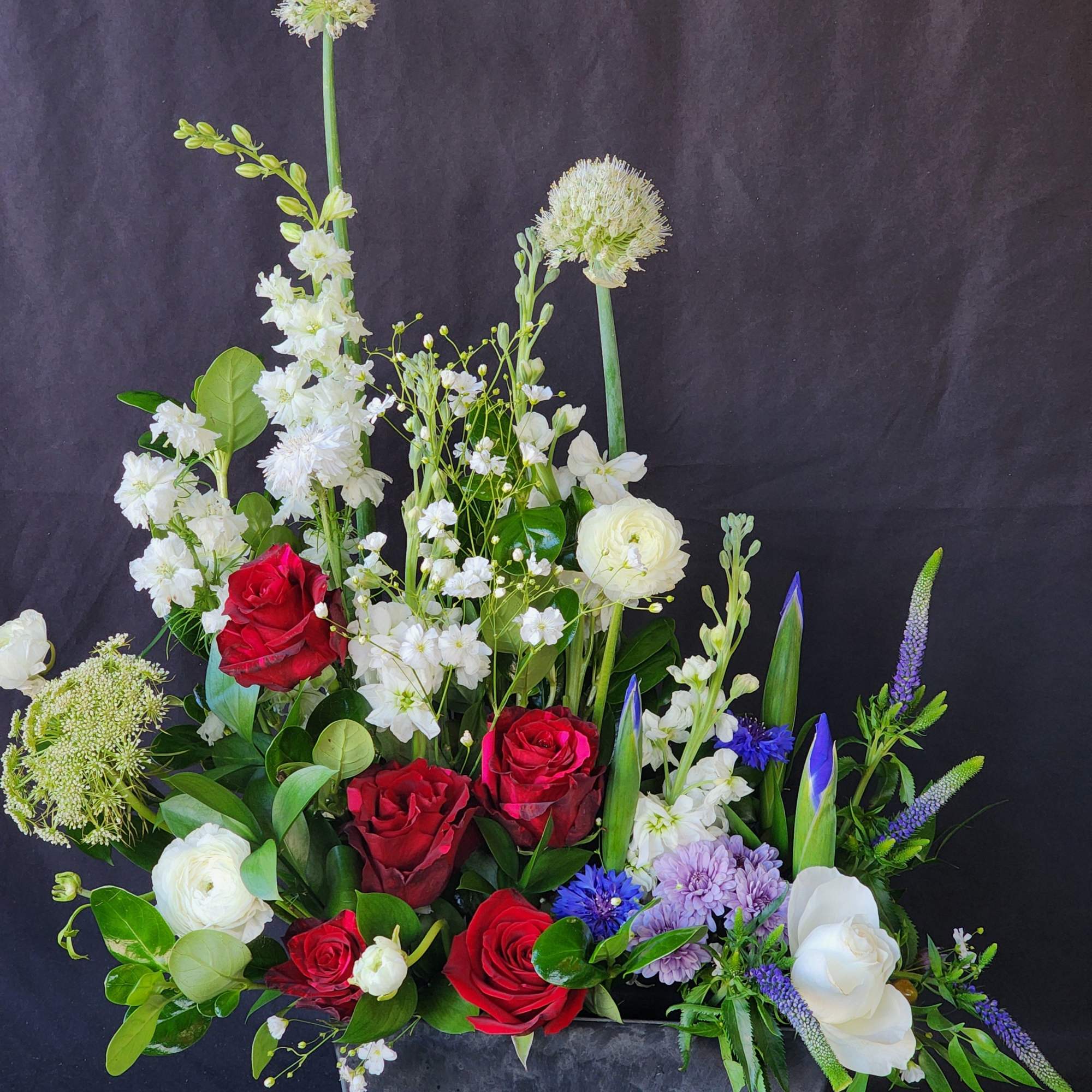 Flowers capturing the colors of the University of Arizona or Sororities/Fraternities