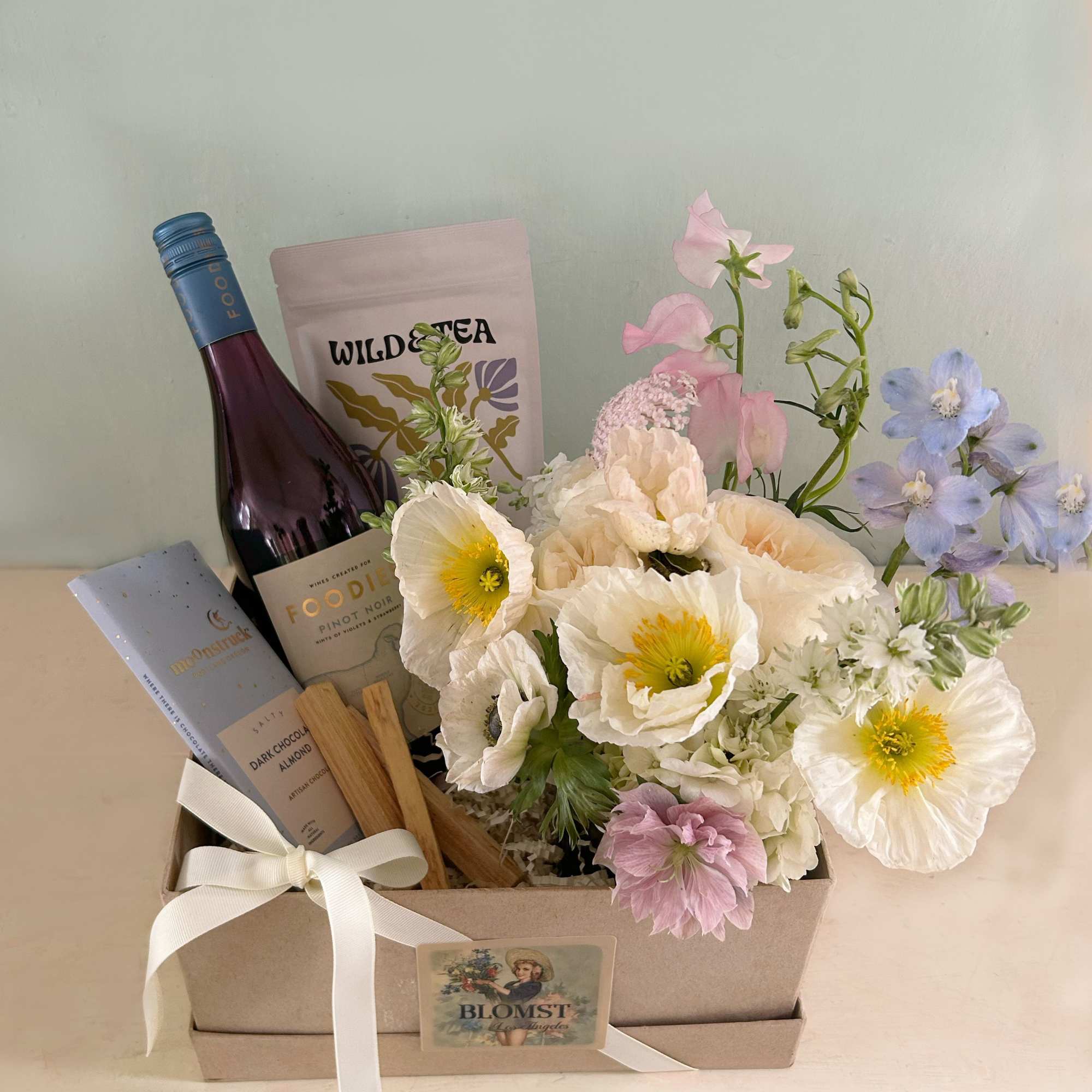 A beautiful box of treats from the West coast. California Pinot Noir