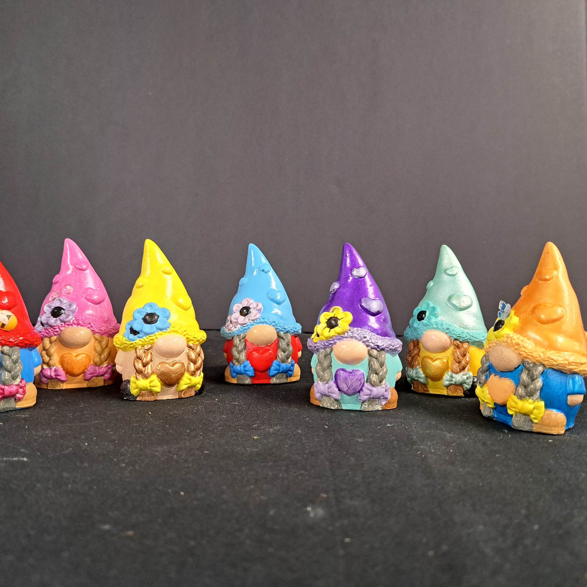 This cute little gnome has been a joy to create. She has