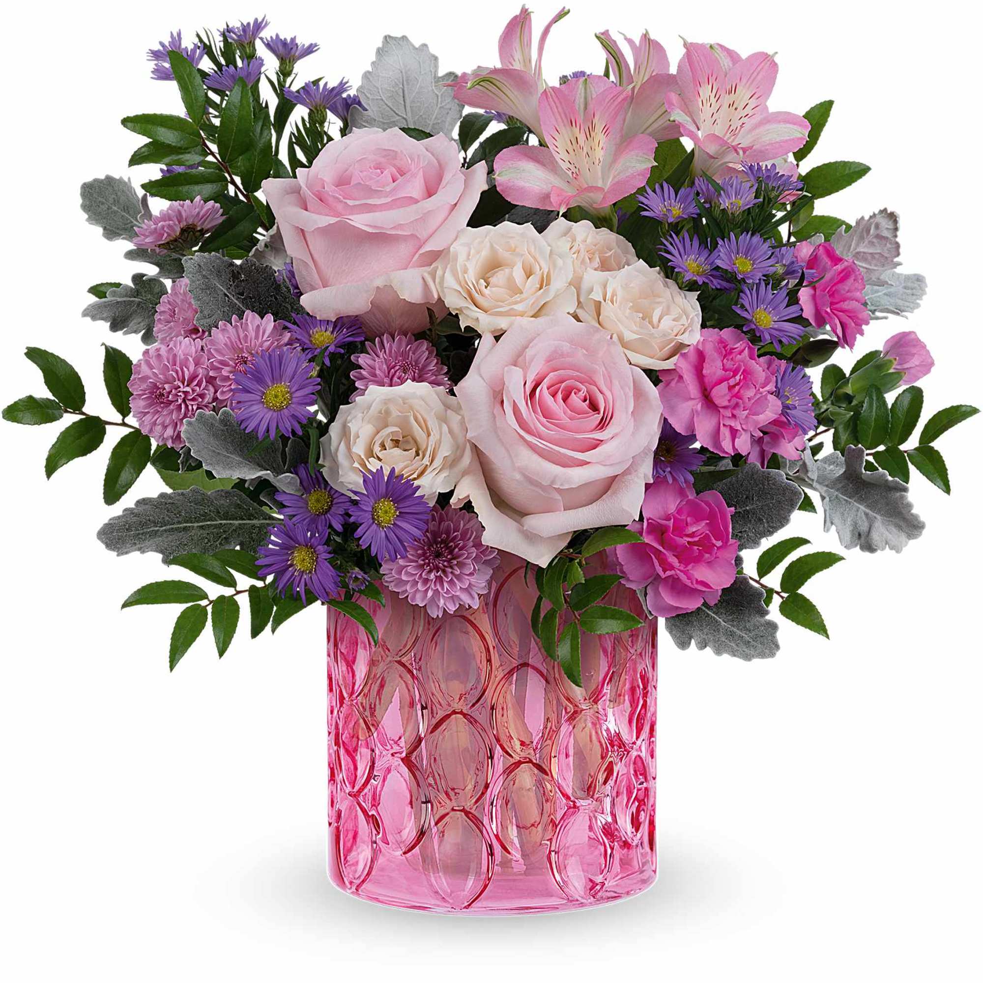 Celebrate them with Teleflora's Haute Pink Bouquet, a graceful mix of pink