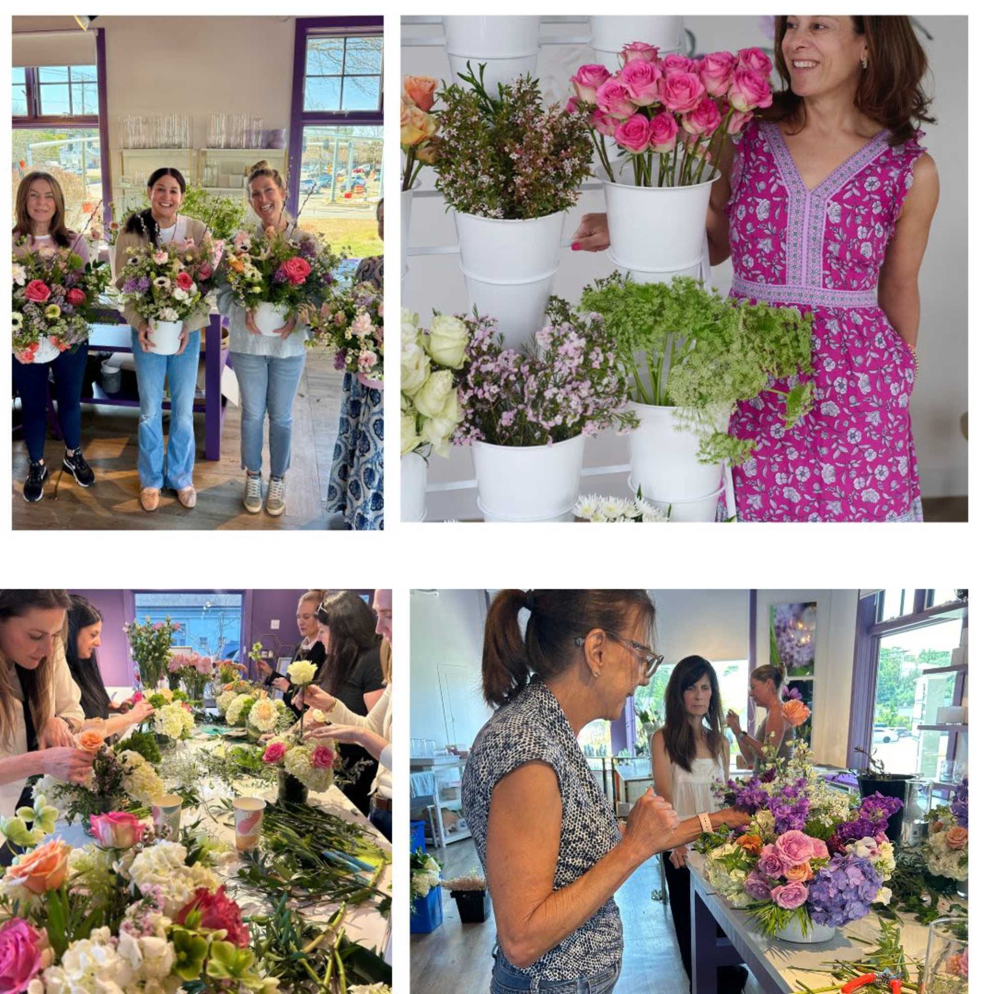 The spring colors, the sweet smells and the general mood boosters! 