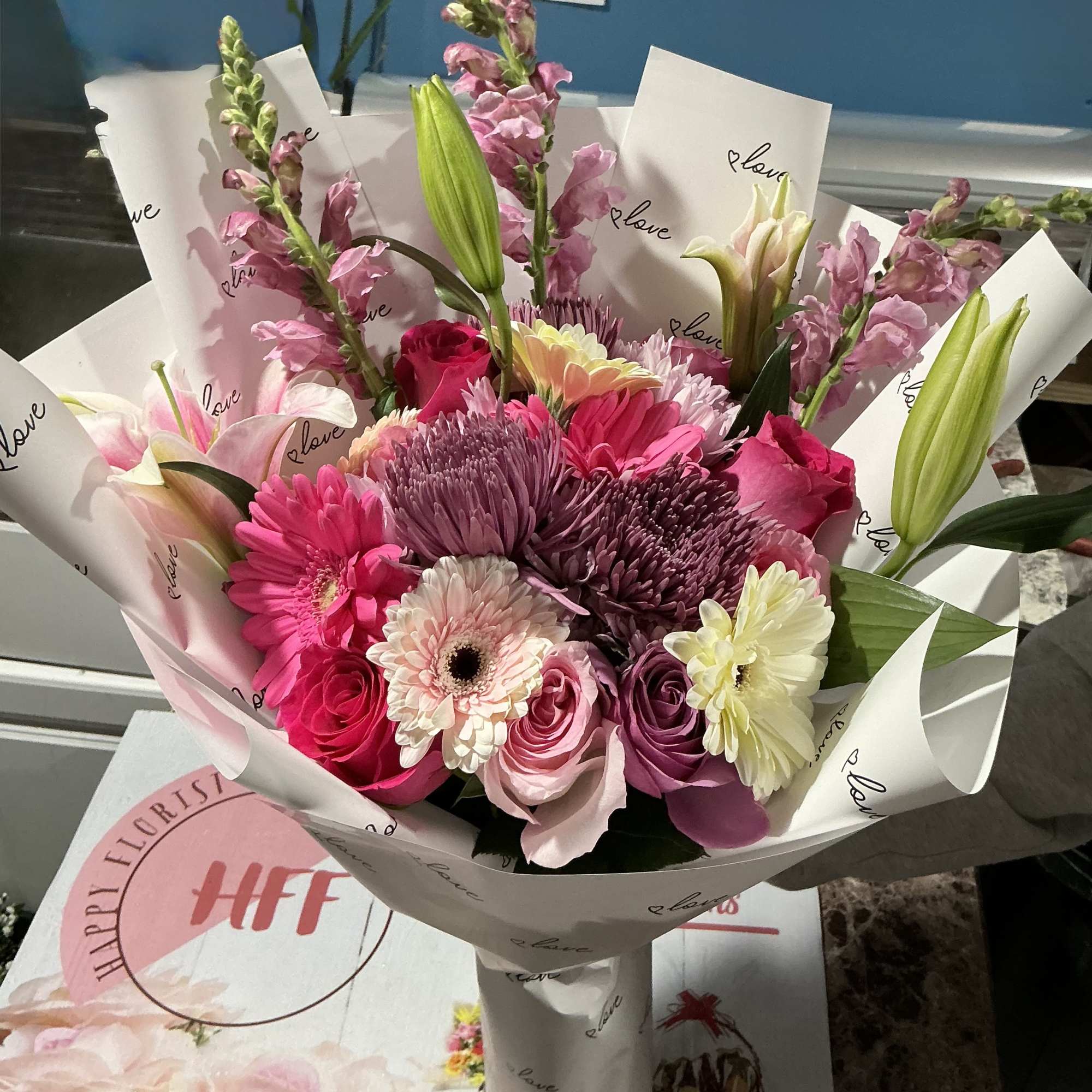 These bright colors make a perfect gift to bring joy to a