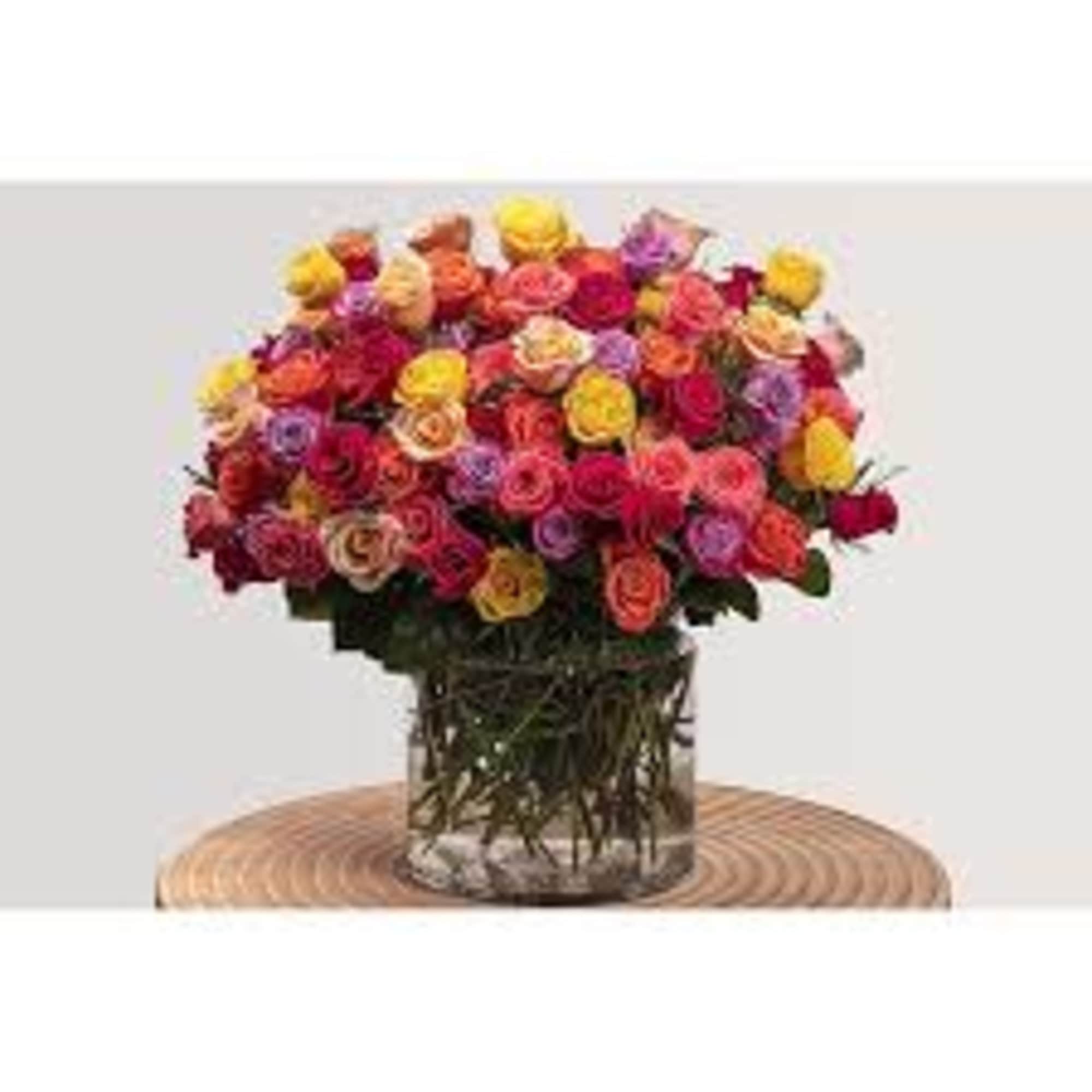 A little bit of all the colors available to make a gorgeous