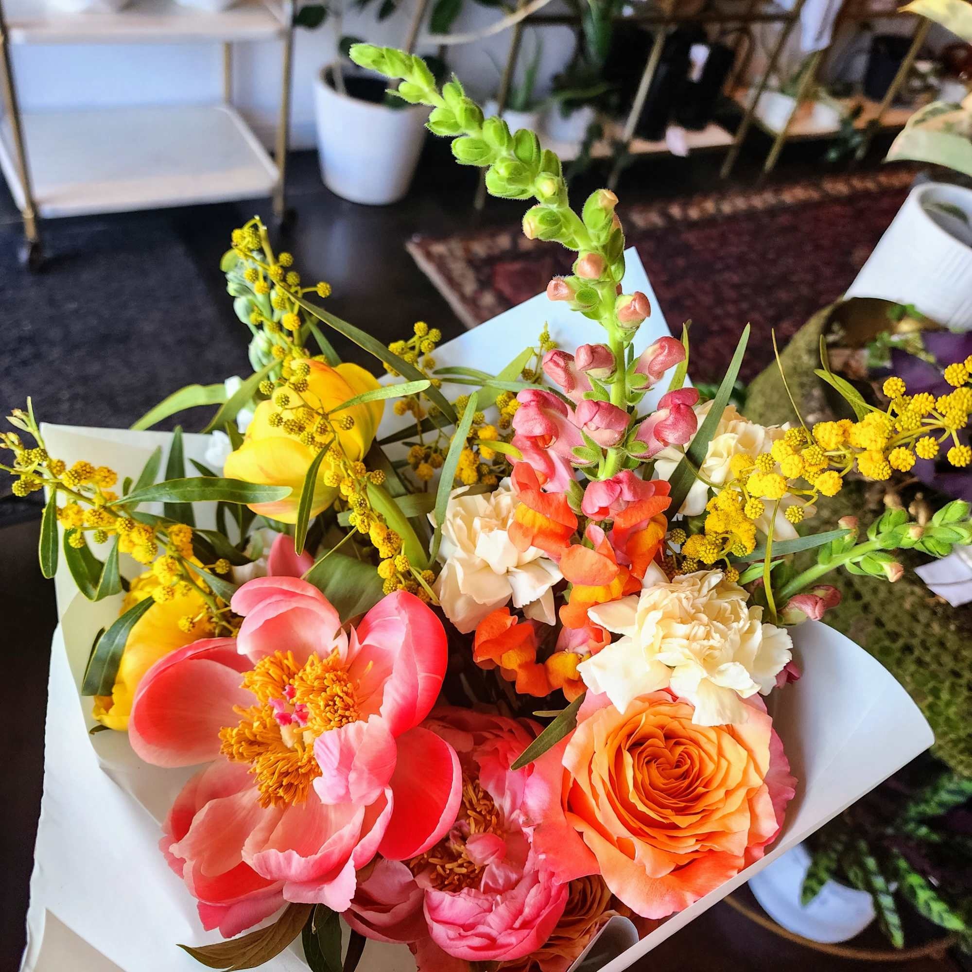 Bold, bright, and unapologetically beautiful&mdash;our Luxe Spring Garden Wrap Bouquet is designed