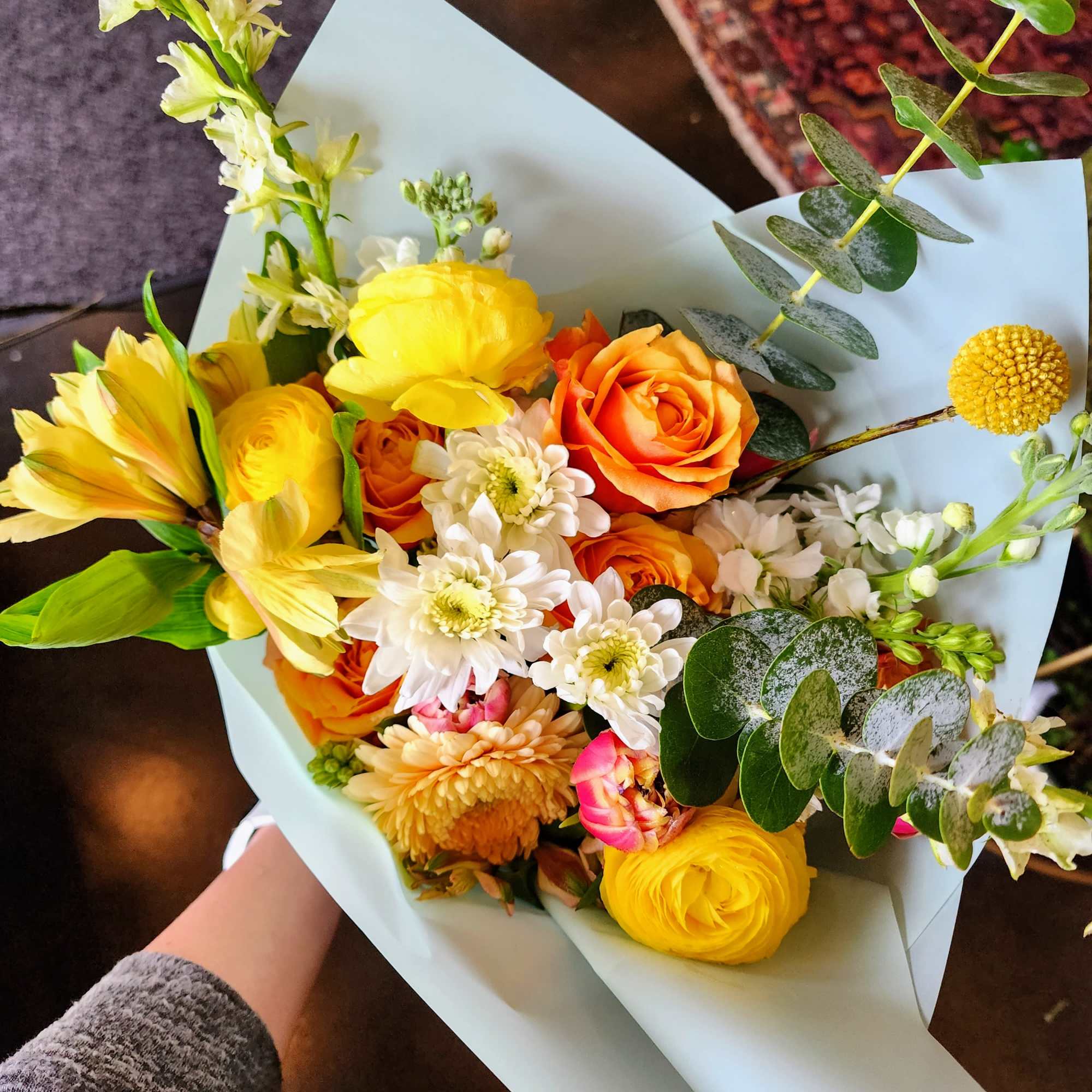 Bold, bright, and unapologetically beautiful&mdash;our Luxe Spring Garden Wrap Bouquet is designed