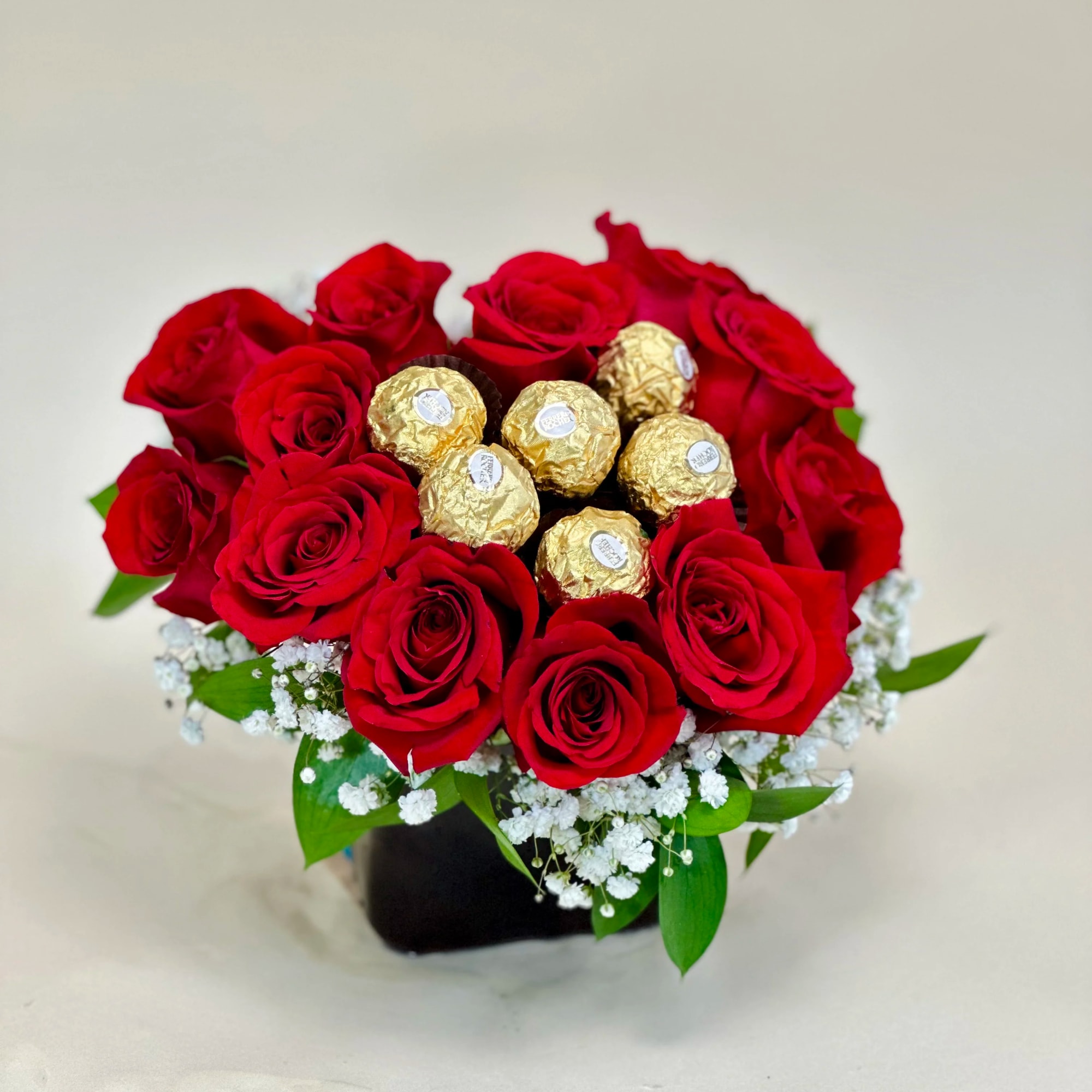 Roses and chocolate make everything better. 