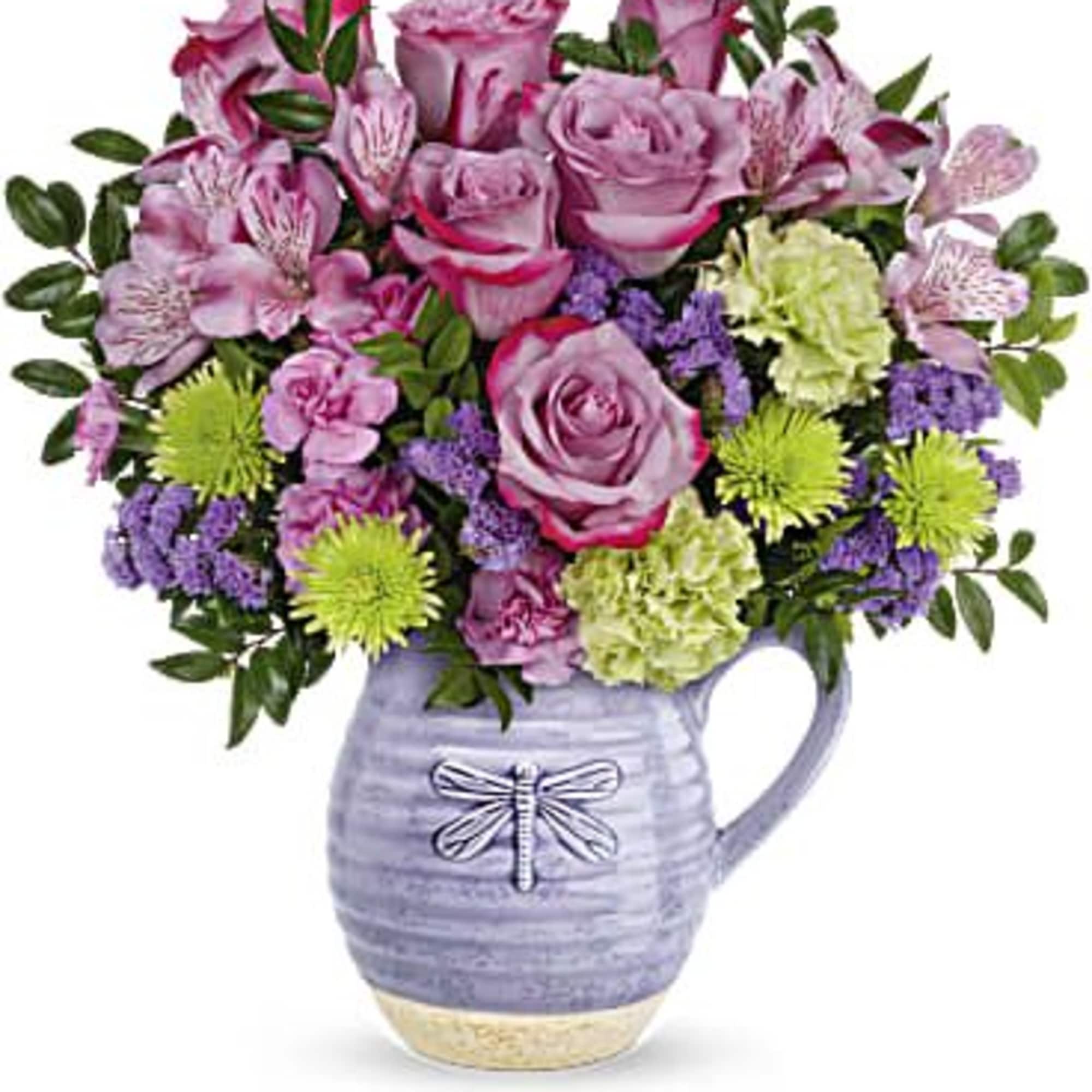 Pour on the love with this wonderfully whimsical gift! Bursting with a