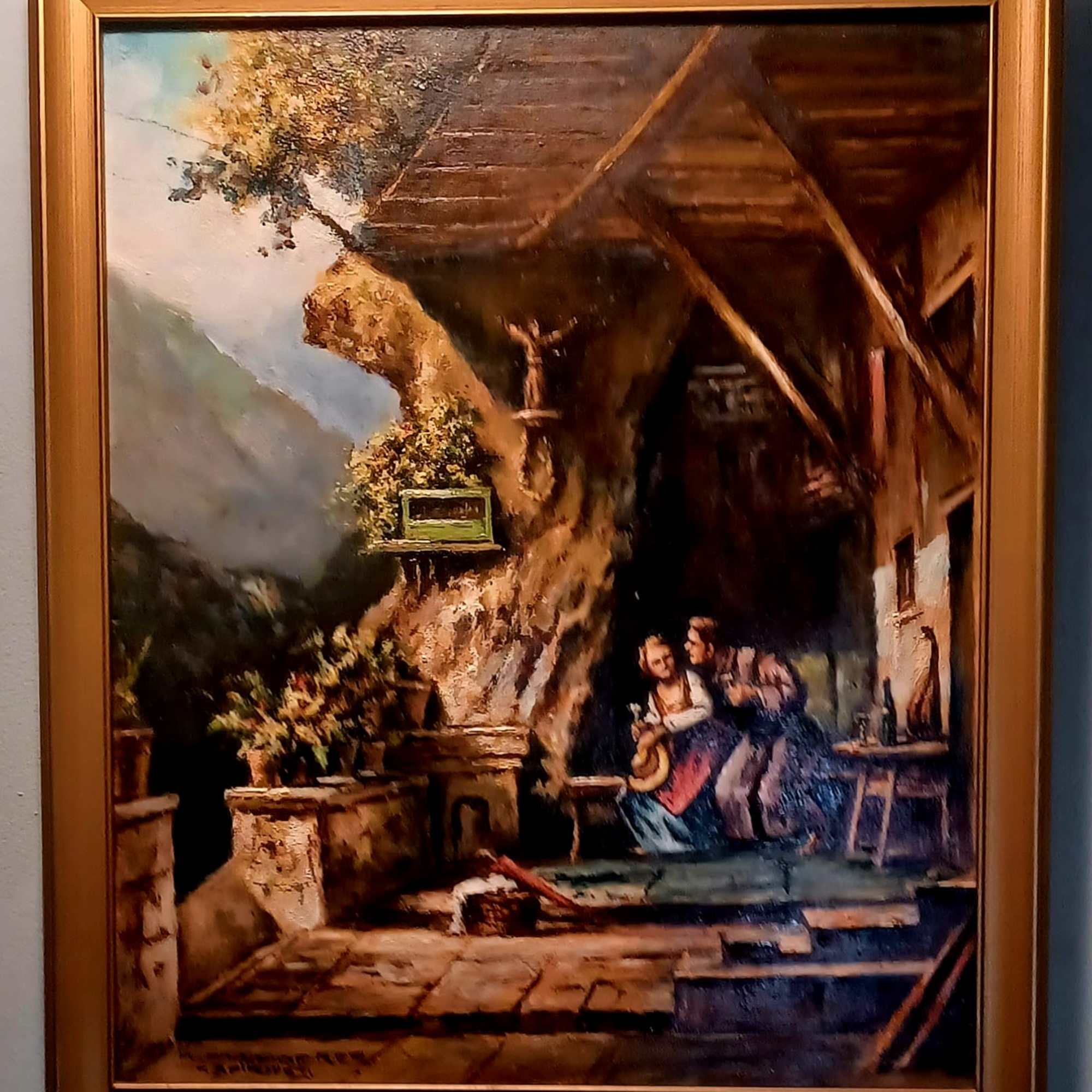 This set is a quintessential example of mid-century "European Export Art," curated