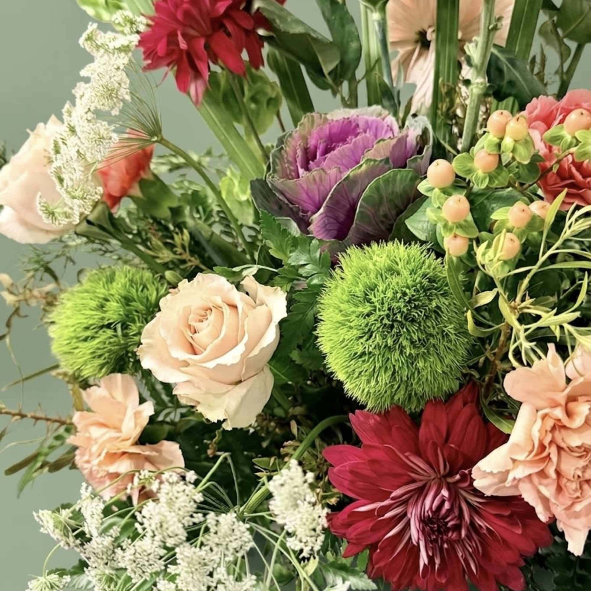 Our signature take on Easter. A wild, sophisticated blend of vintage roses