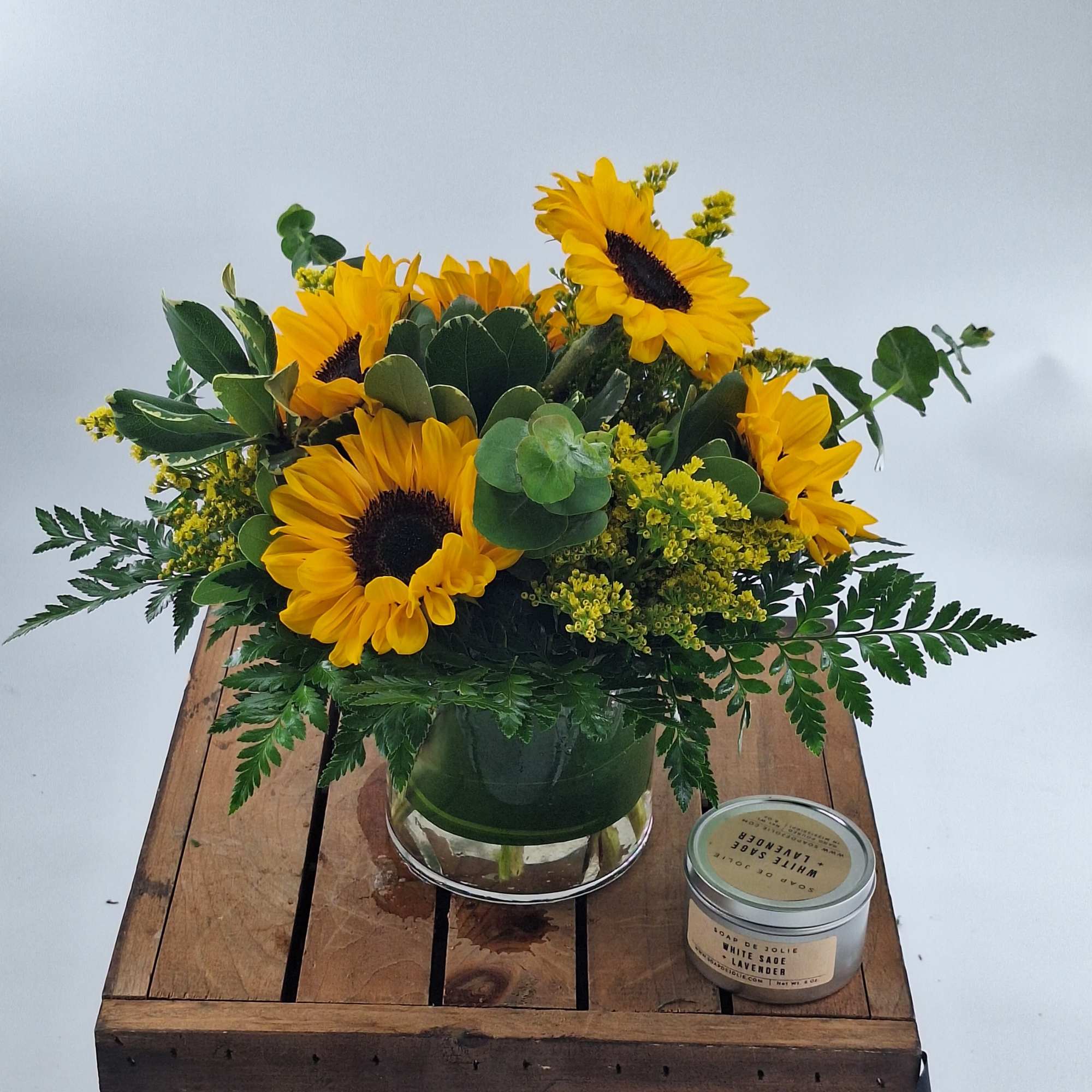 Introducing "Summer Sunflowers," an arrangement that radiates warmth, joy, and the beauty