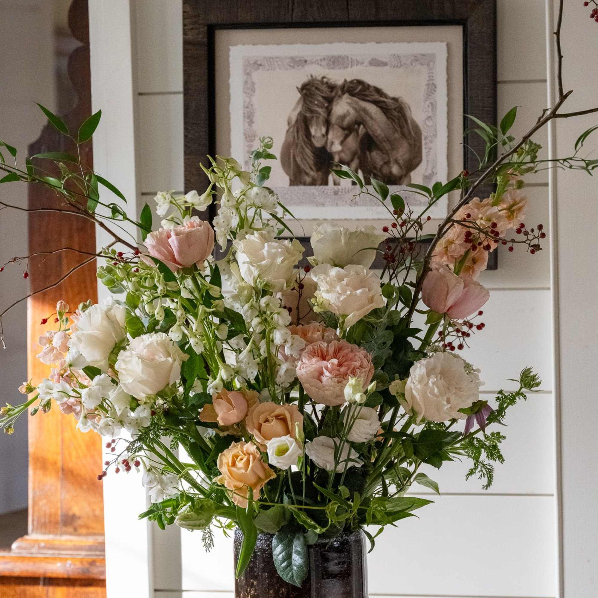 For special celebrations, bring us your vase and we will create a