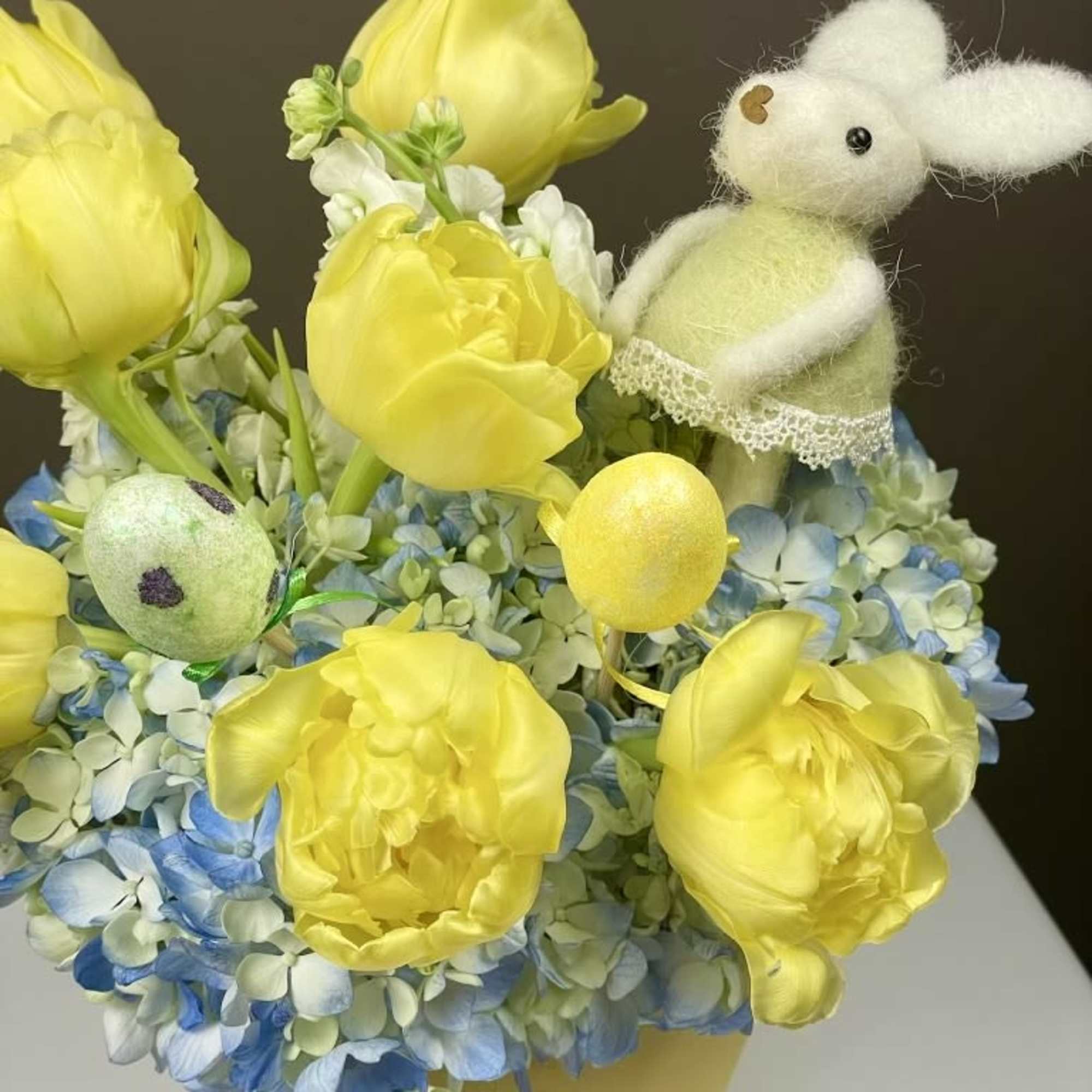 Bring the joy of spring into your home with our Sunny Bunny