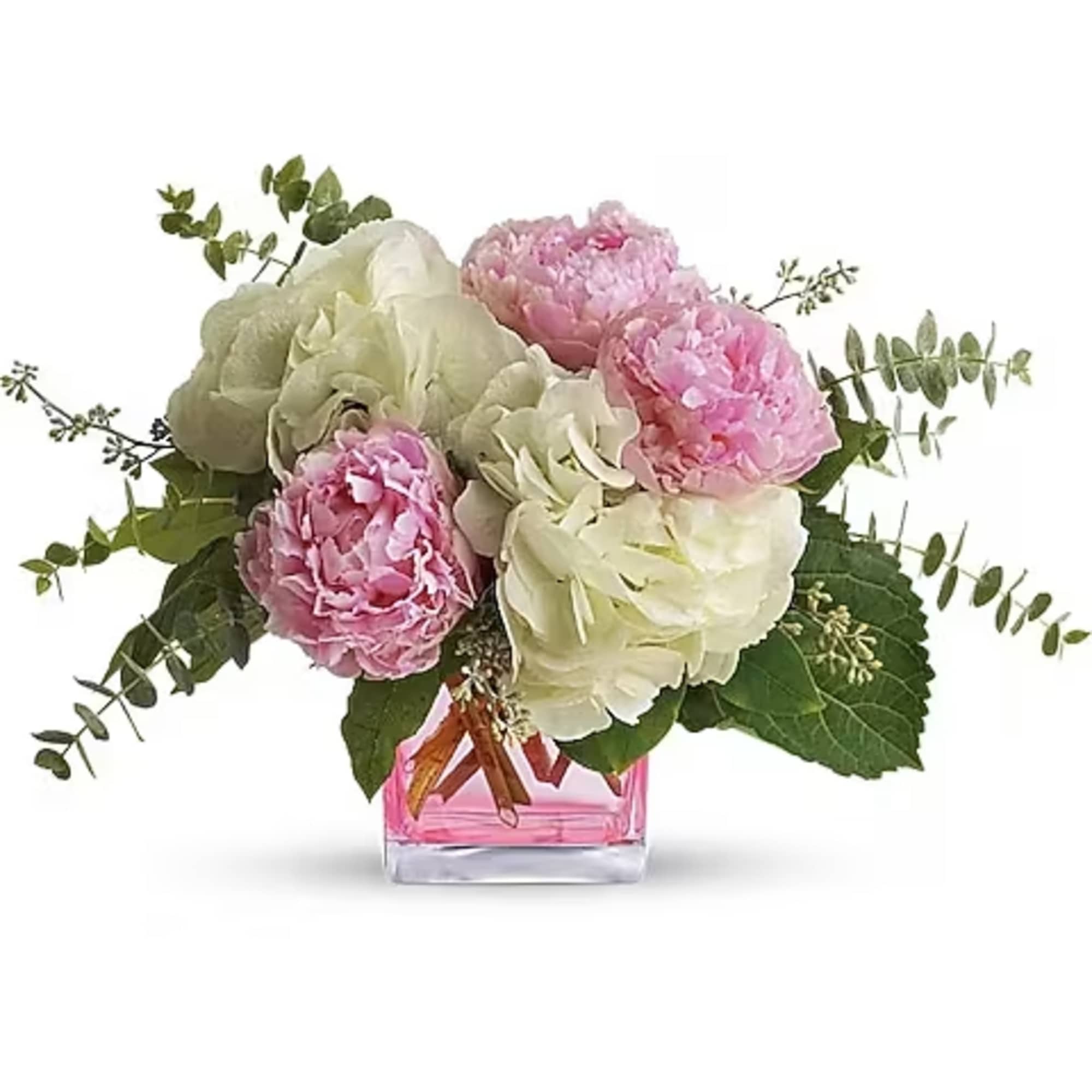 These pretty pink peonies must feel like they've landed in paradise. And