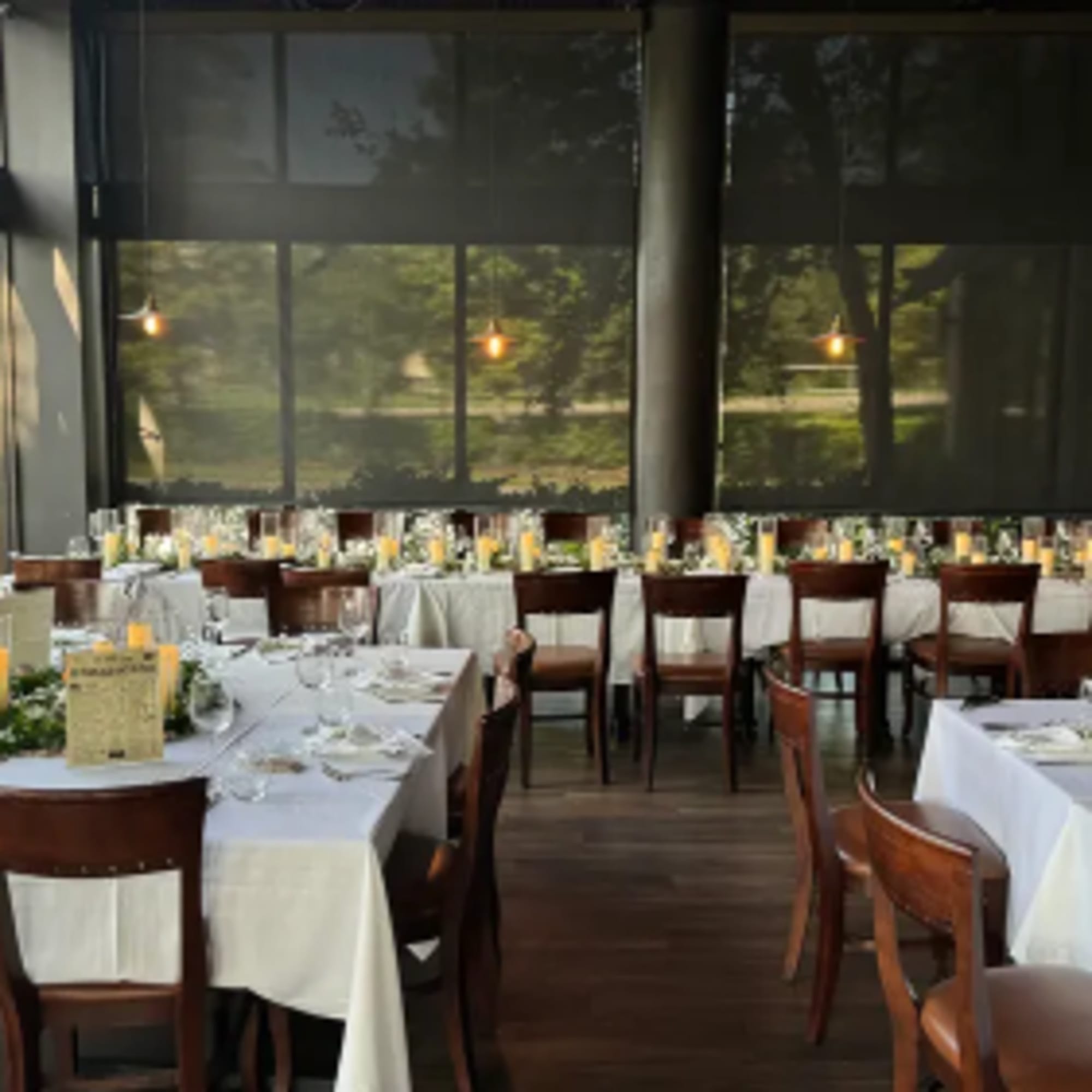 Candlelight Garden Table is an elegant and atmospheric centerpiece designed to transform