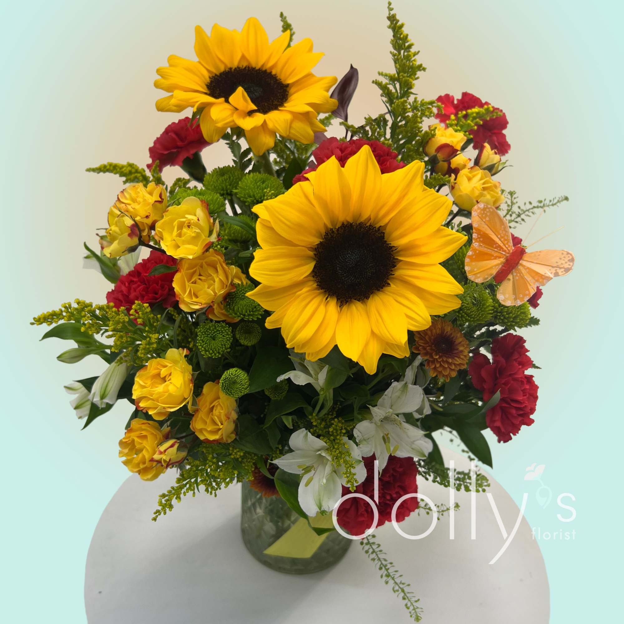 Sunflowers to brighten someone's day.