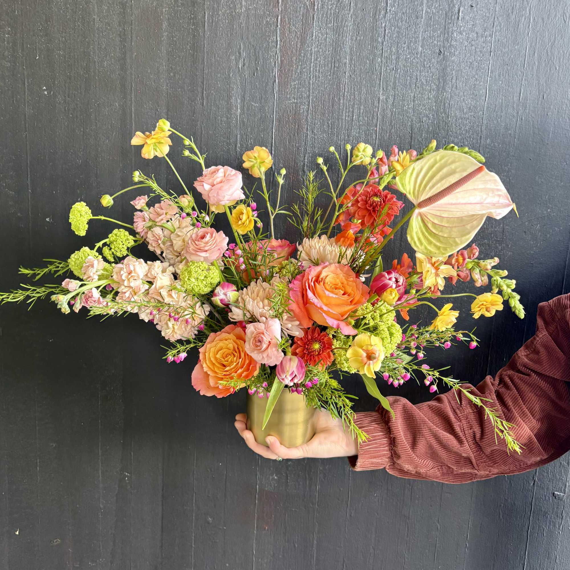 Keep it fun and fresh by ordering this unique and seasonal vase