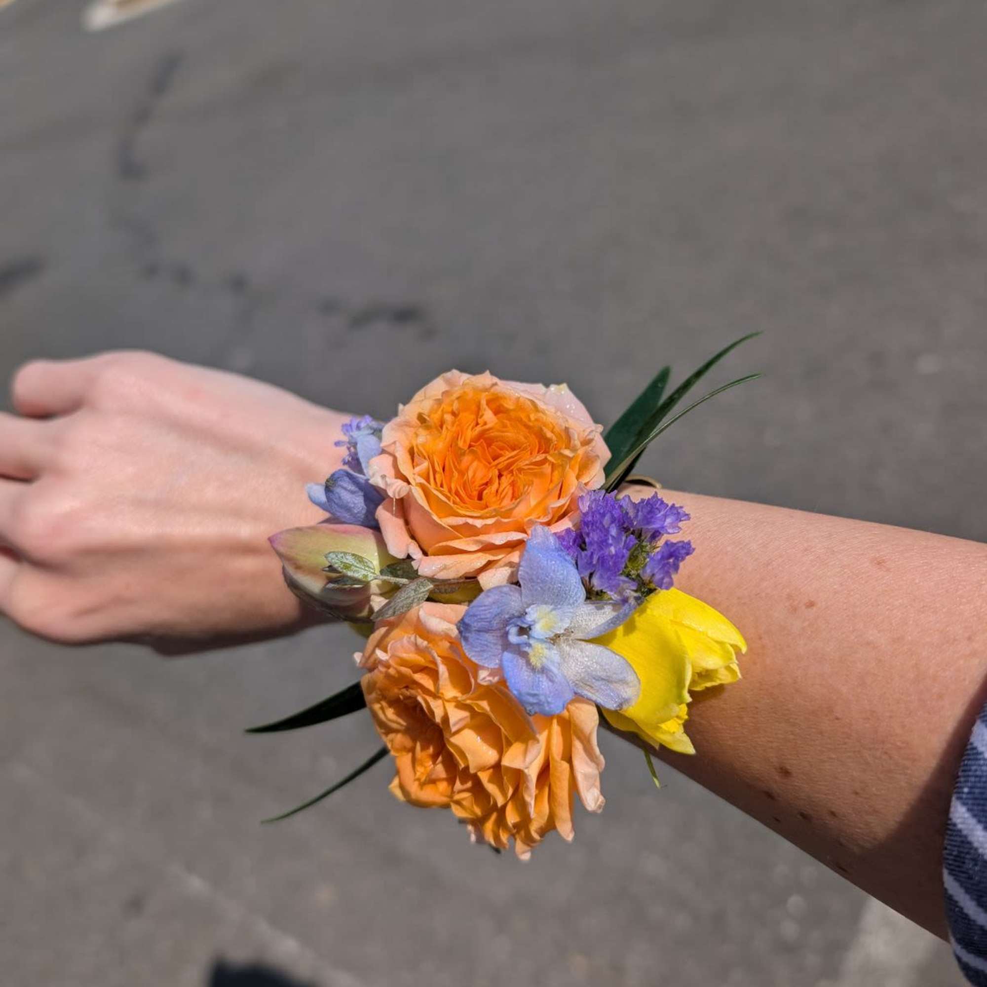 Honor the special women in your life with a handcrafted floral accessory
