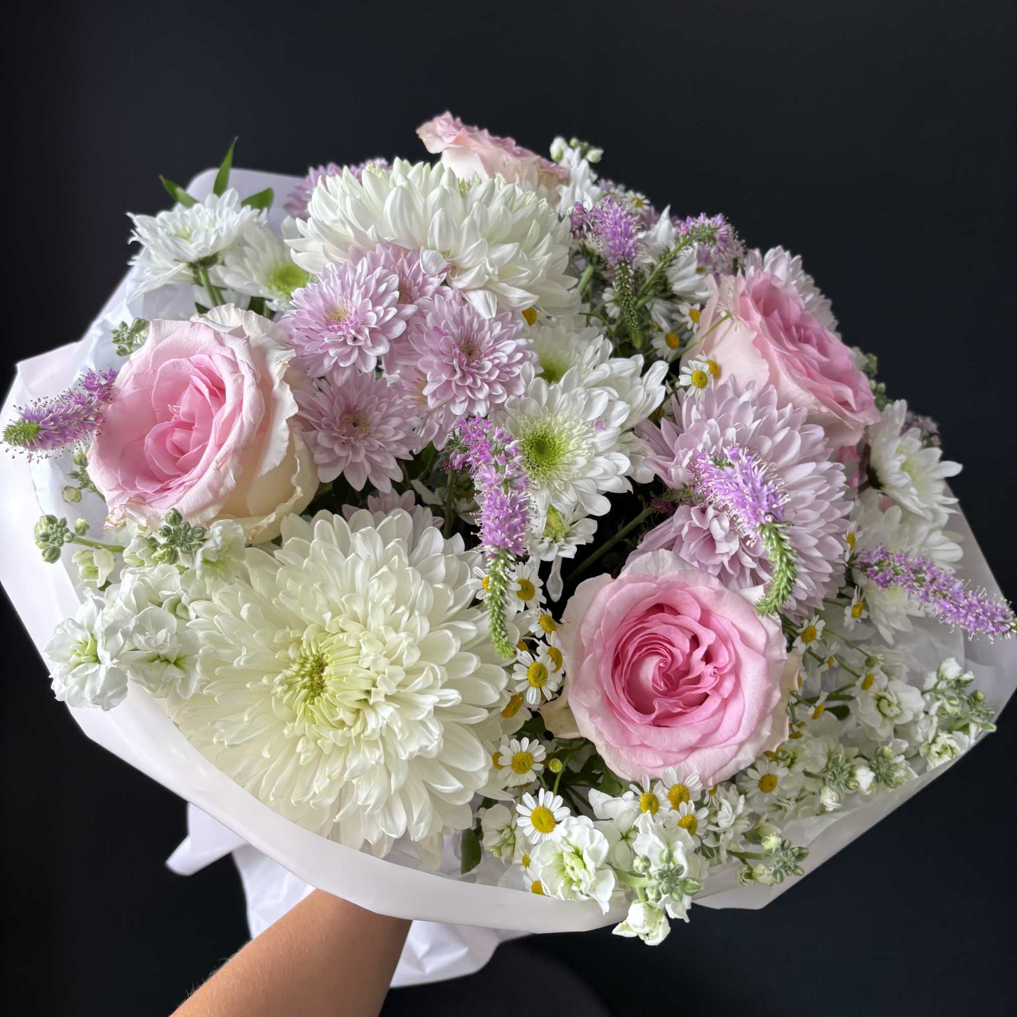 Soft Blush Garden is a delicate and airy bouquet inspired by the