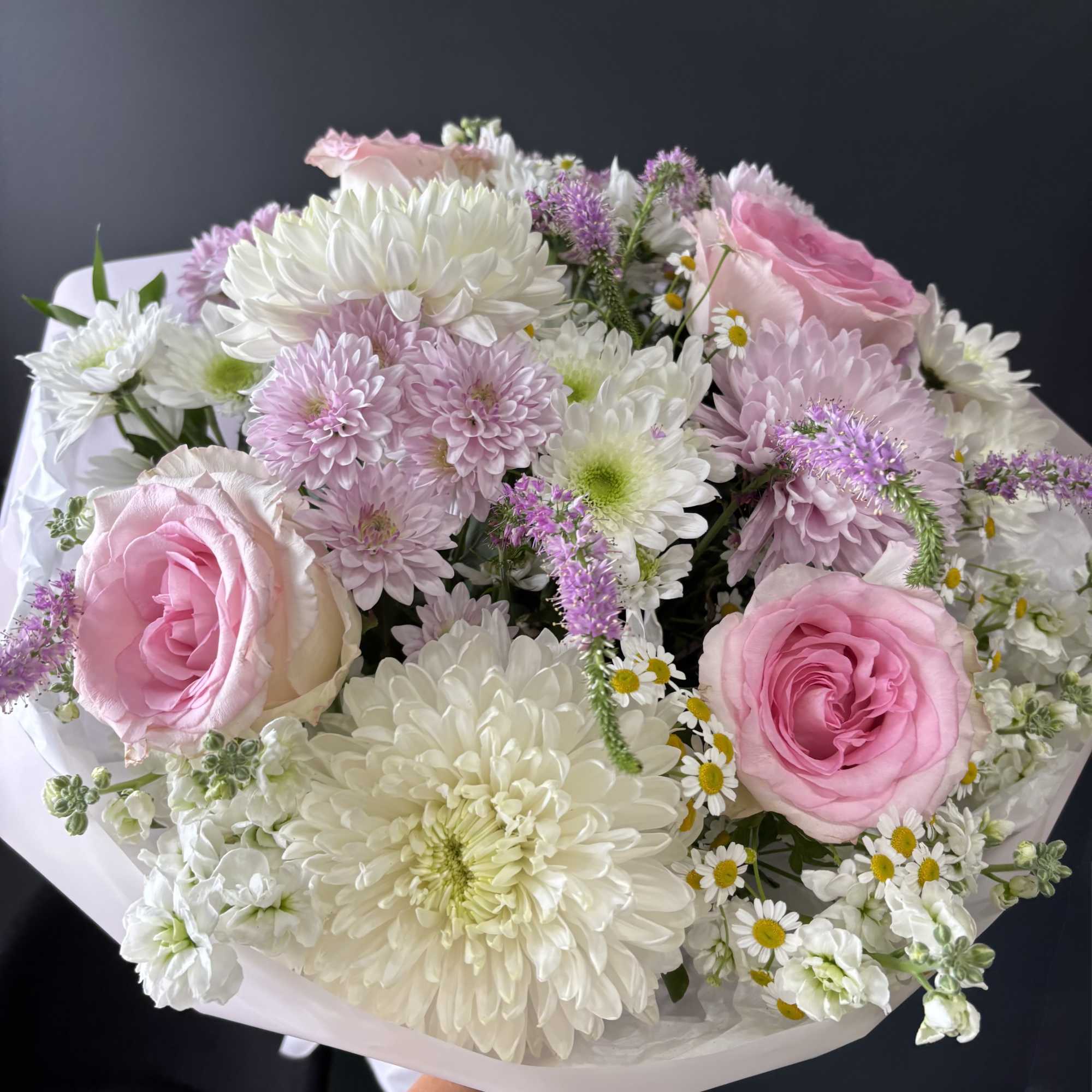 Soft Blush Garden is a delicate and airy bouquet inspired by the