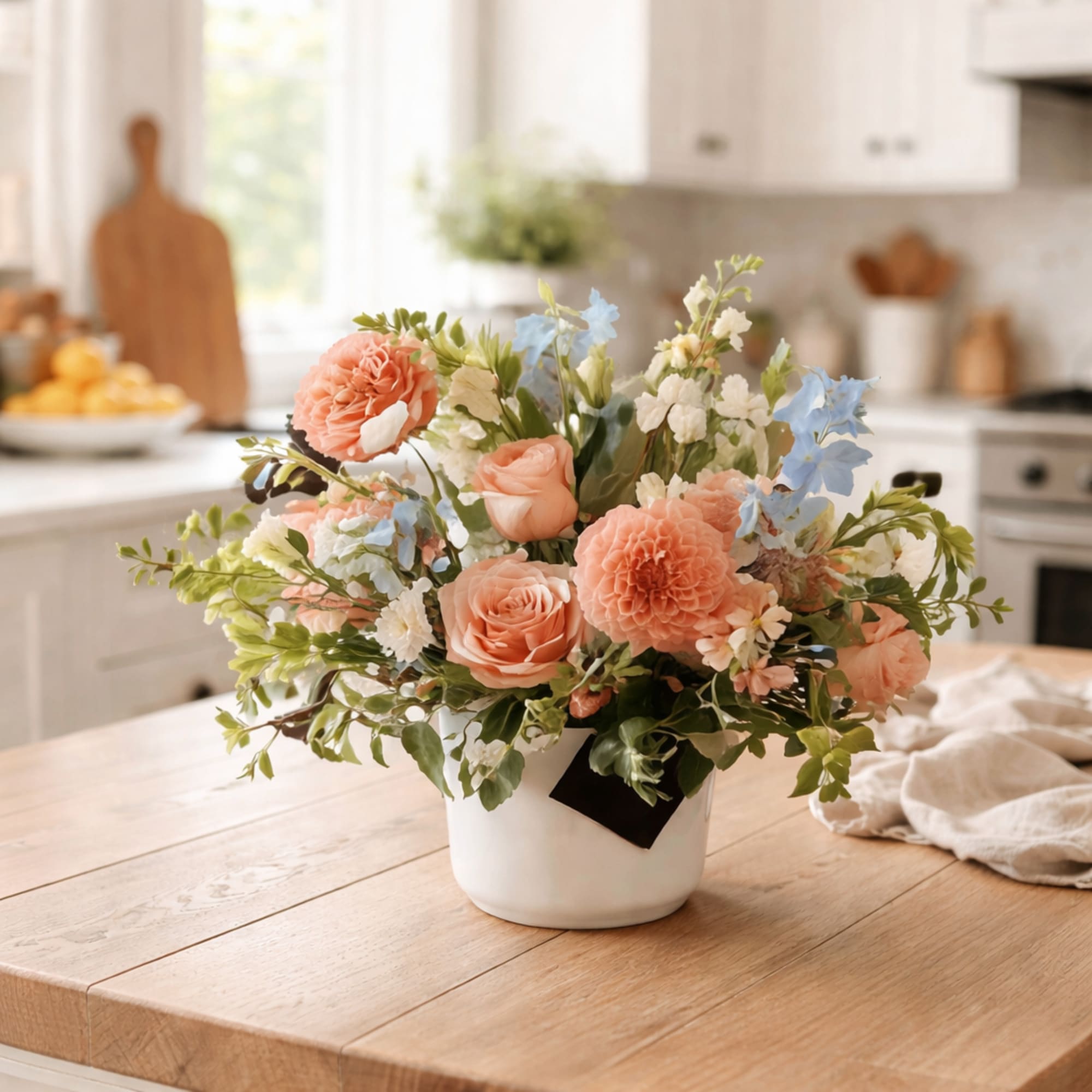 At Last is a breathtaking floral arrangement designed to capture the beauty