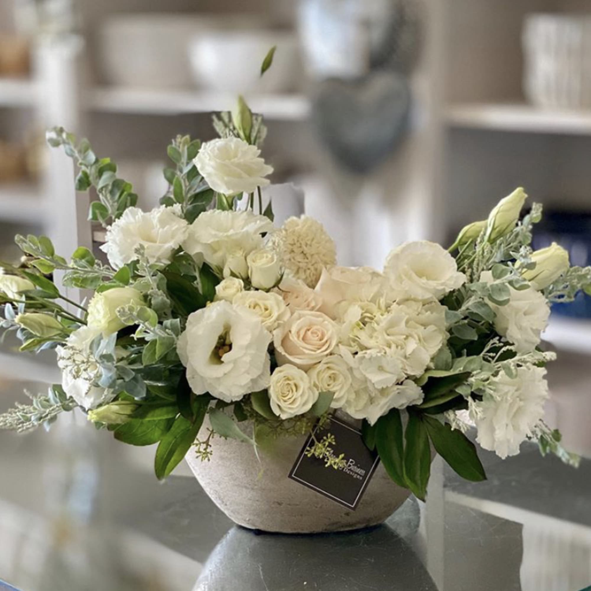 Introducing the Bellagio, a luxurious vase that is sure to impress. With