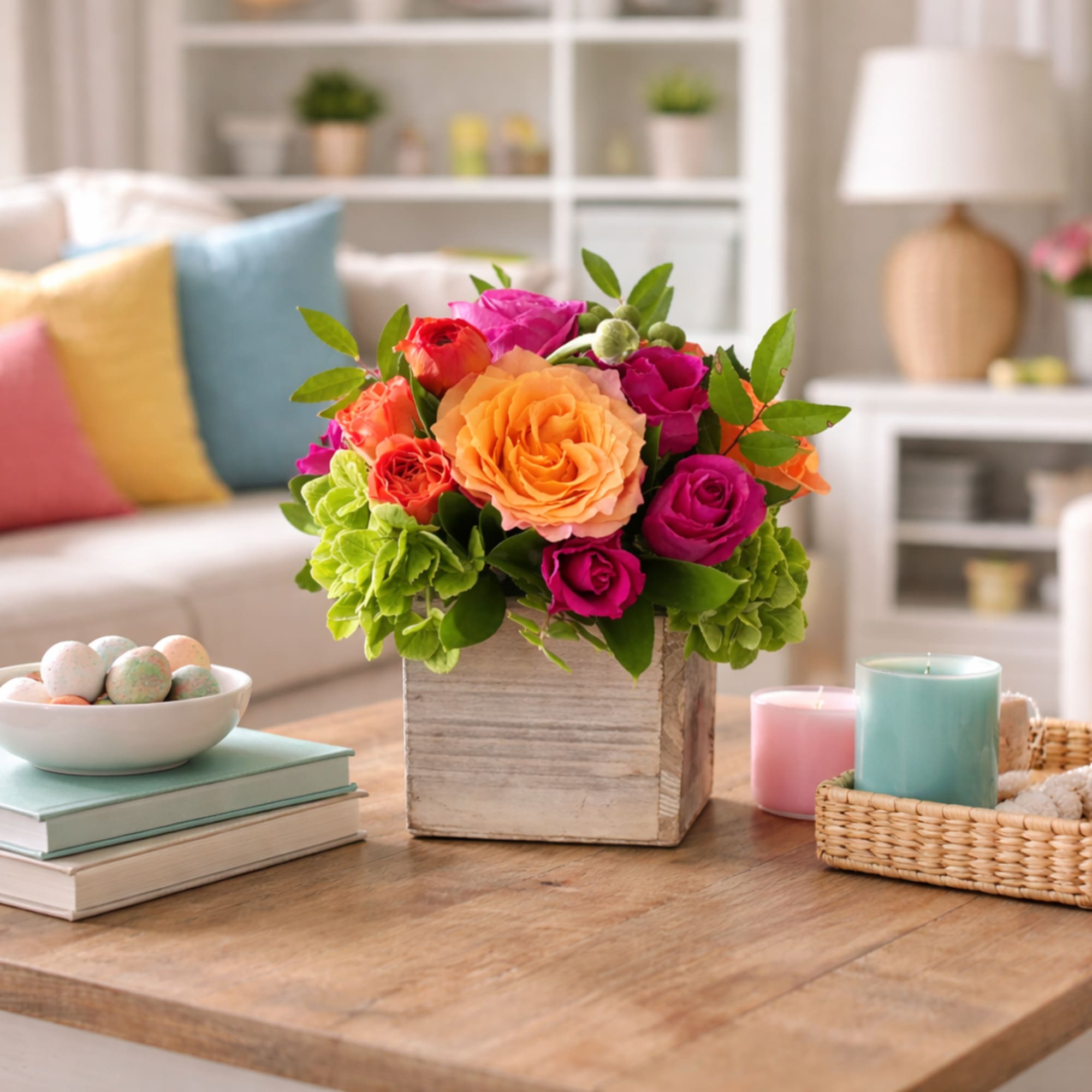 The Cheers Arrangement is a part of our Petite collection. A cheerful
