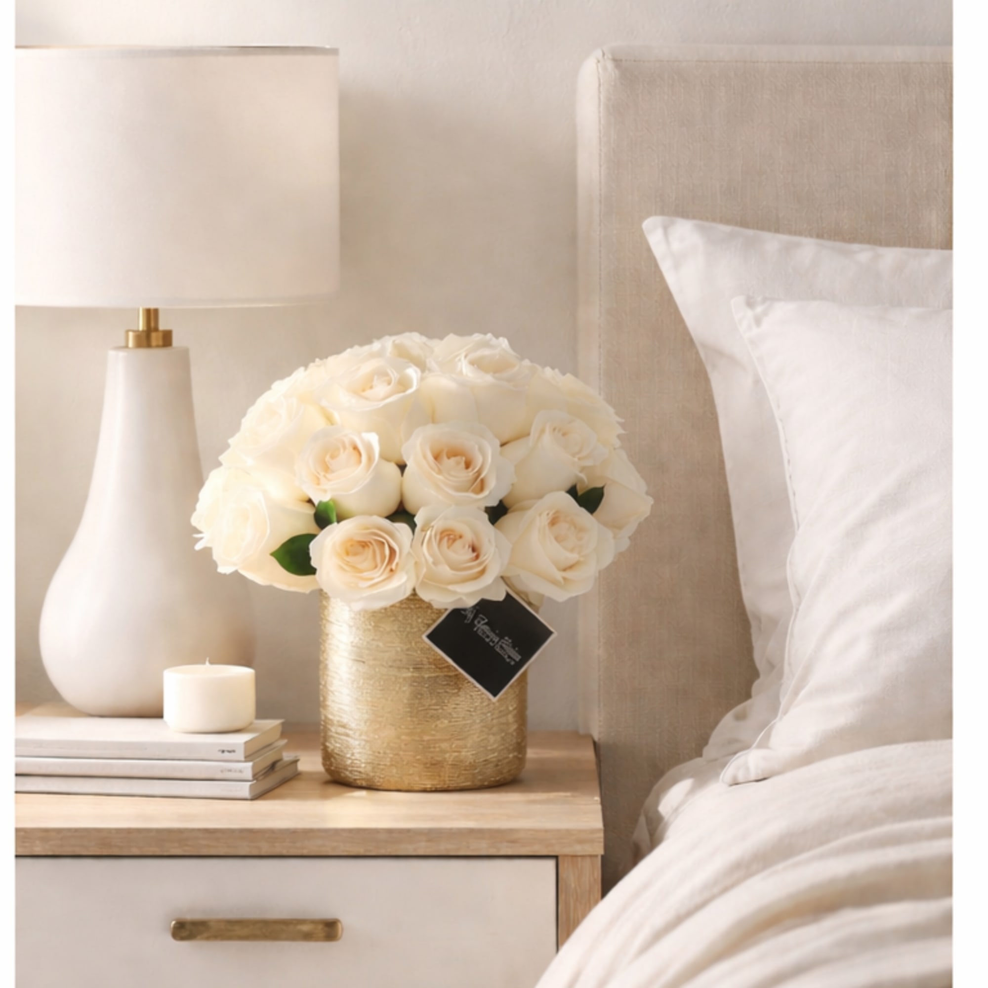 Cream de la Cream Arrangement &ndash; Luxury in Every Petal
Elevate any moment