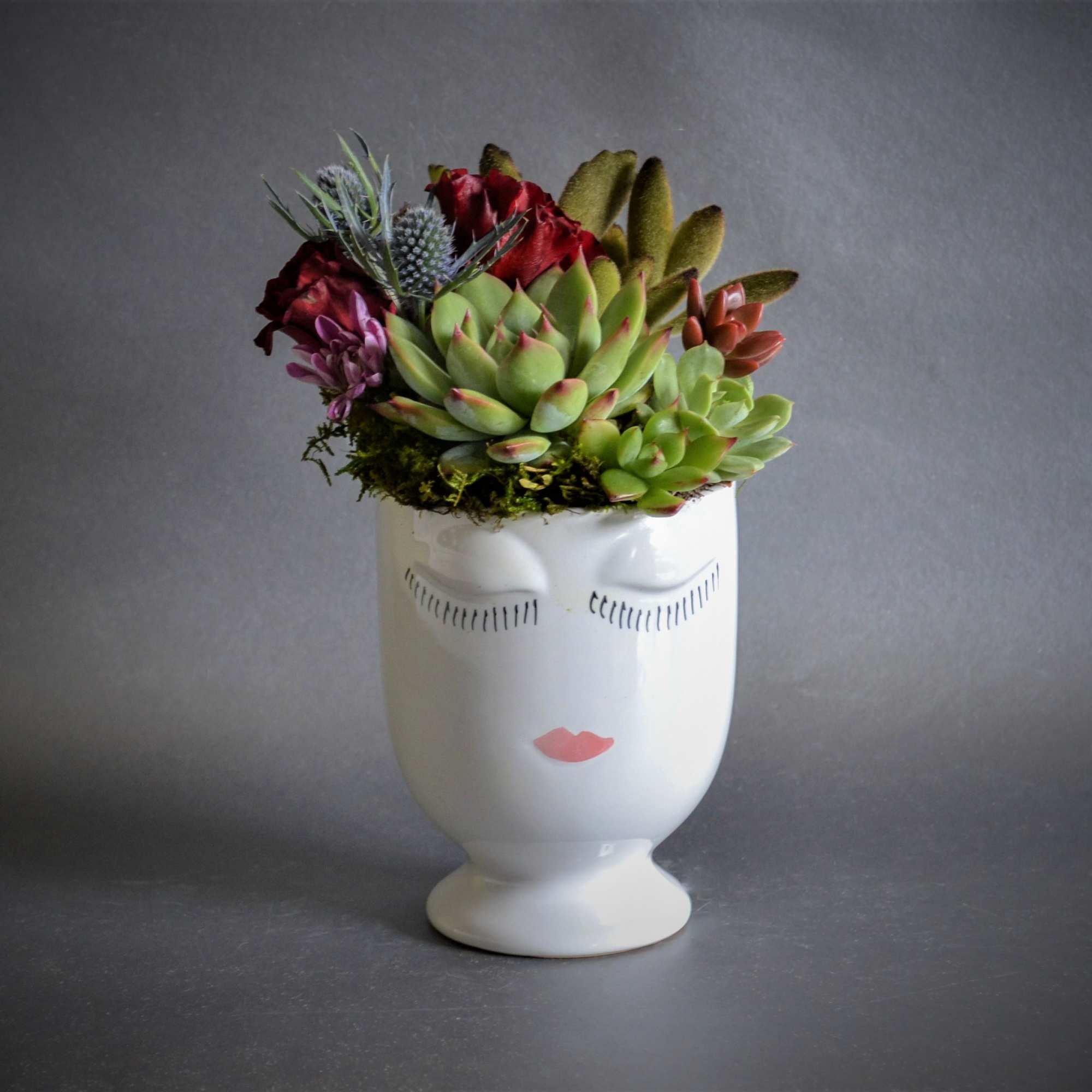 The Brea arrangement is a modern boho statement piece designed to bring