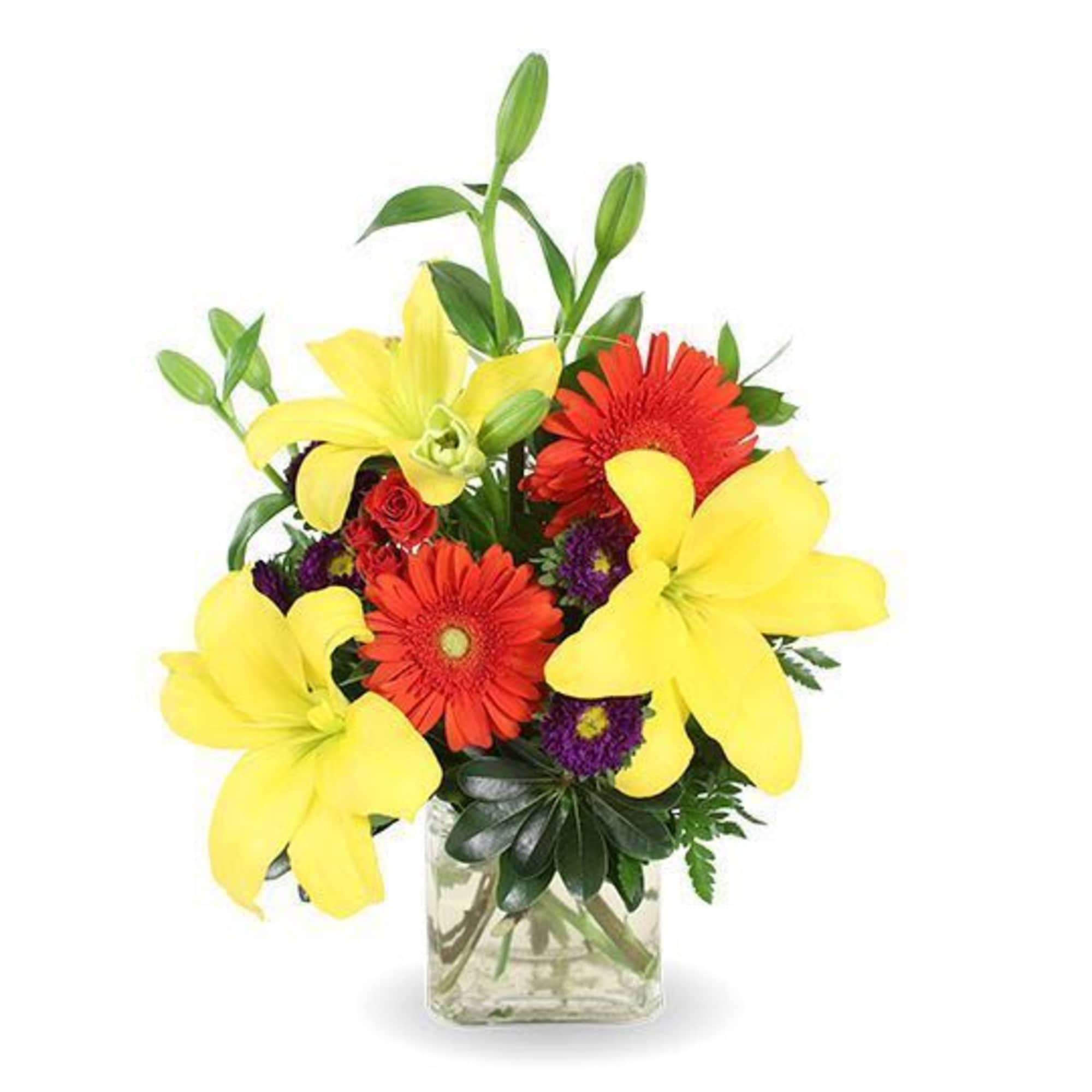 Elegant flowers convey heartfelt sympathy
Soothing, beautiful blooms to honor obituary's spirit
We support