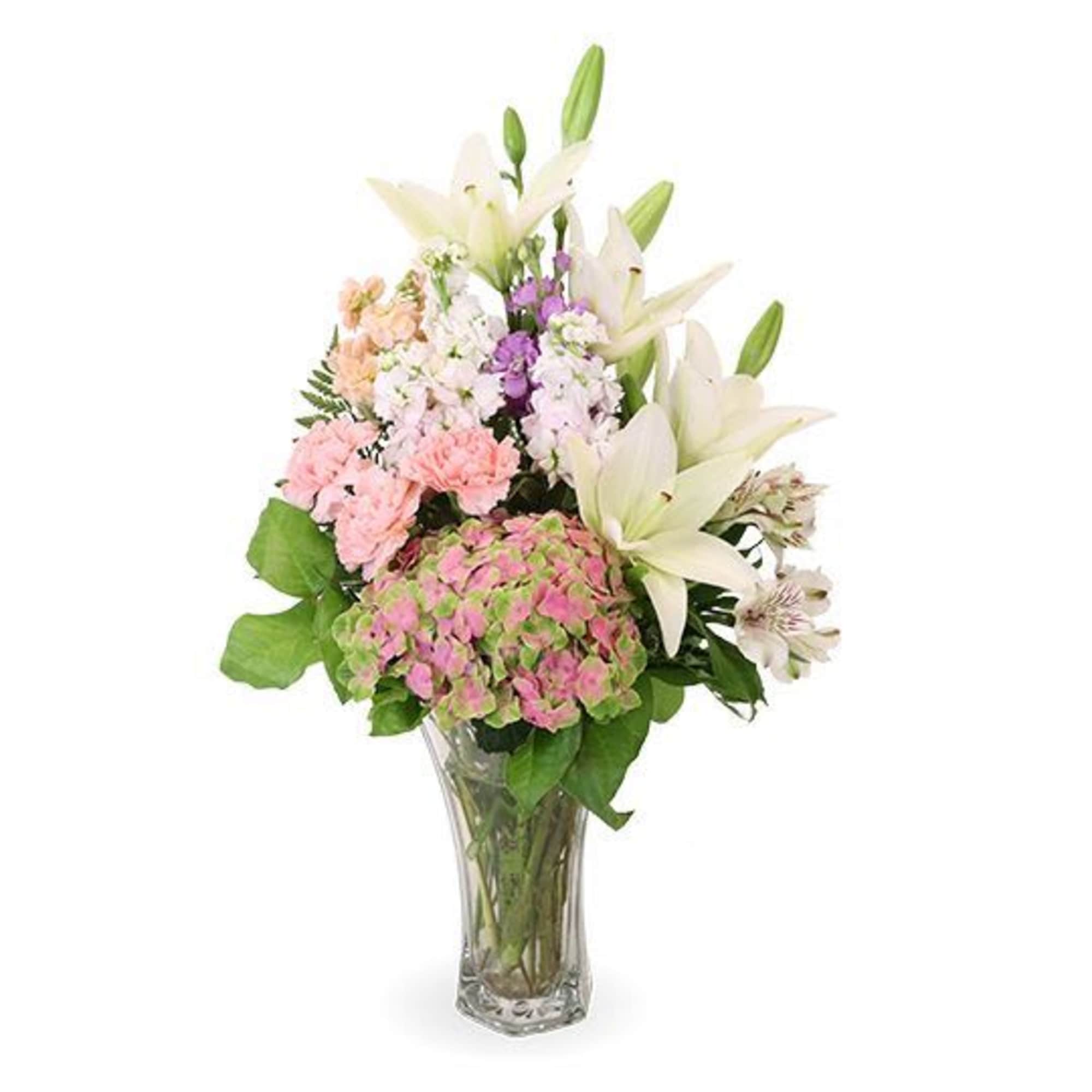 Elegant flowers convey heartfelt sympathy
Soothing, beautiful blooms to honor Edgar's spirit
We support
