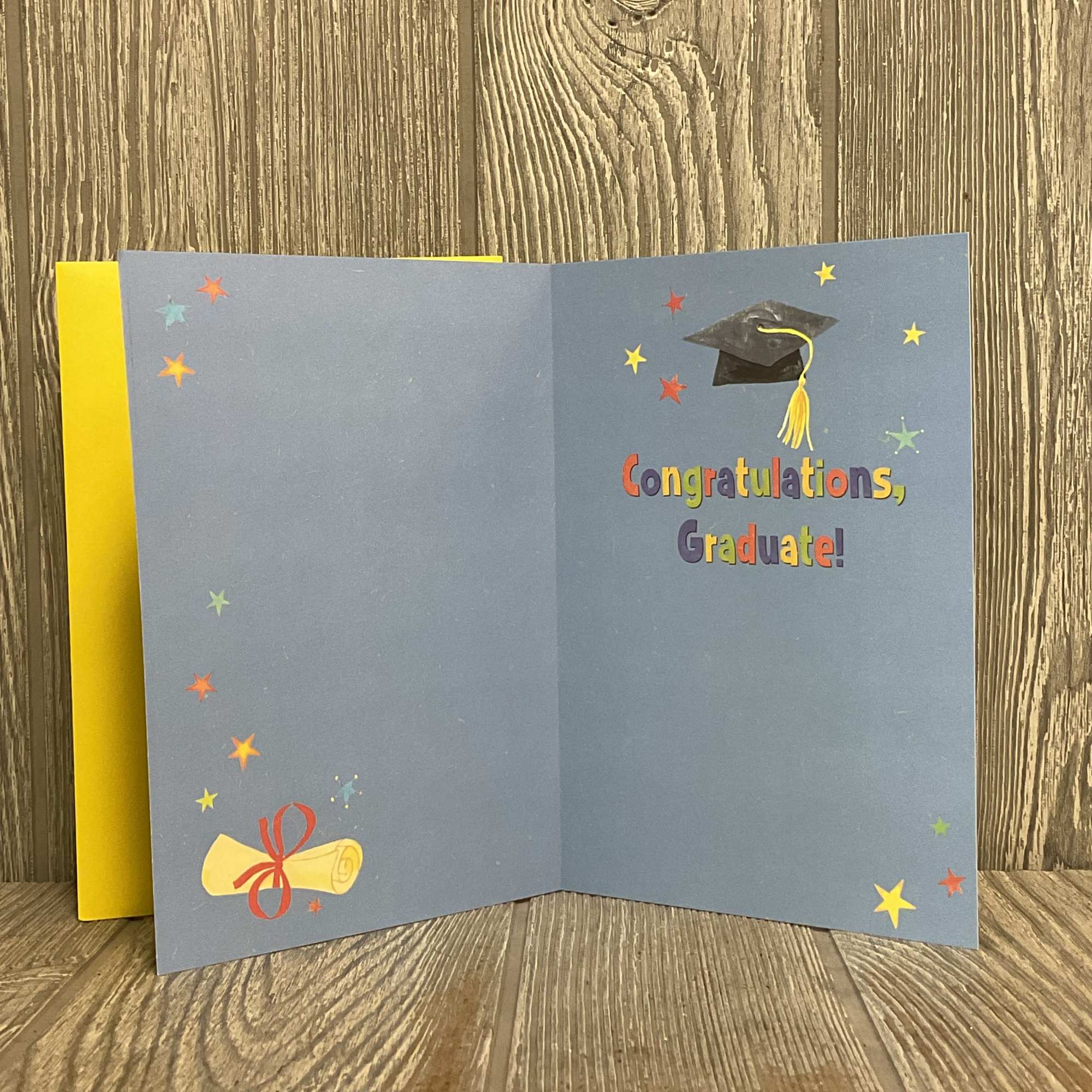 Card will be delivered approximately as pictured. 