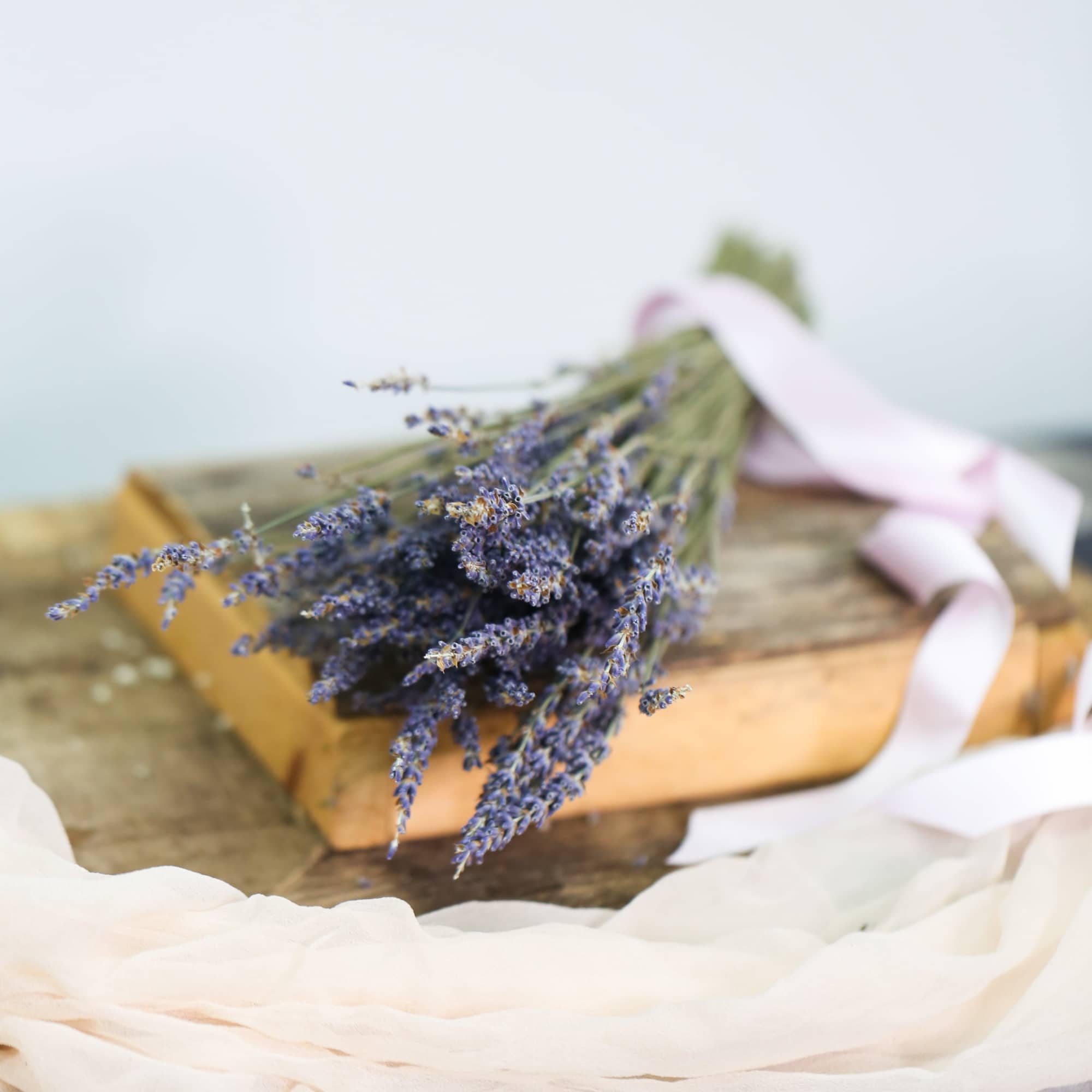 The fragrance from this lavender bundle is irresistible.  Place in bathrooms