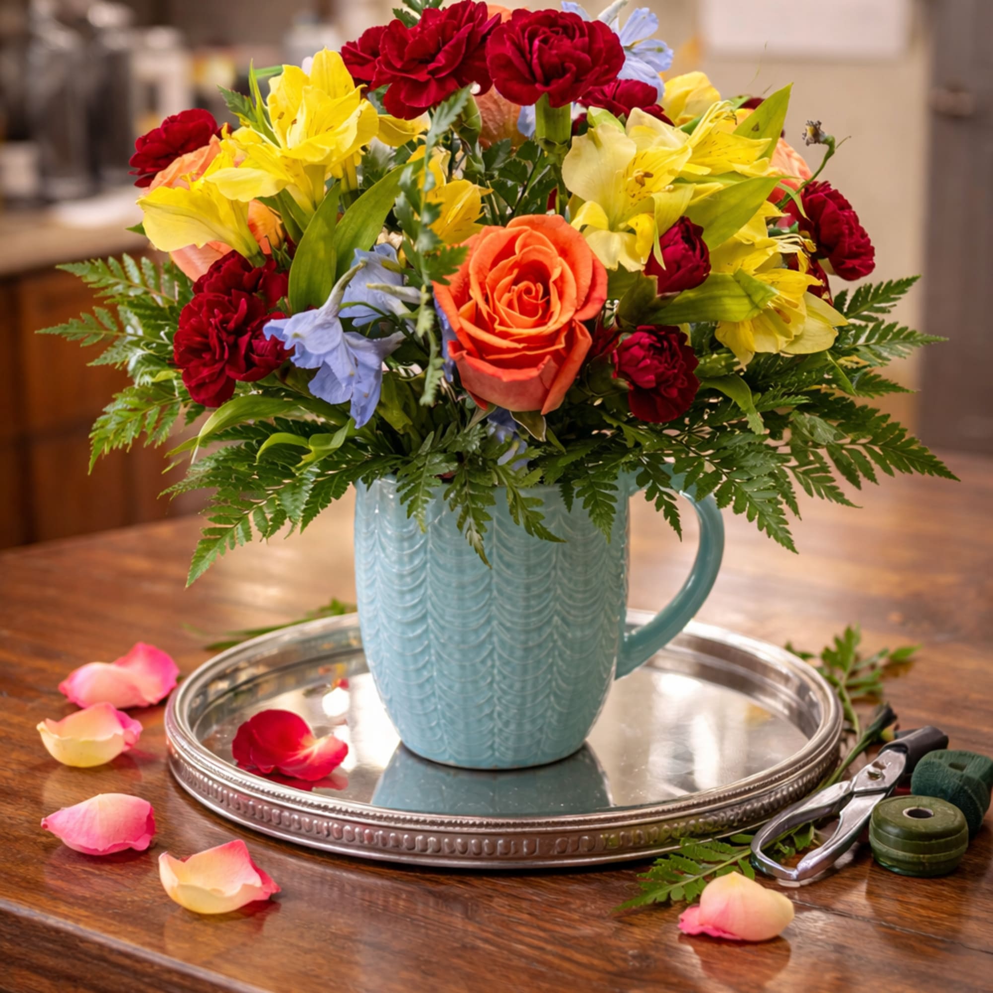 Bright, cheerful, and ready to gift&mdash;our Spring Blossom Gift Tote features a
