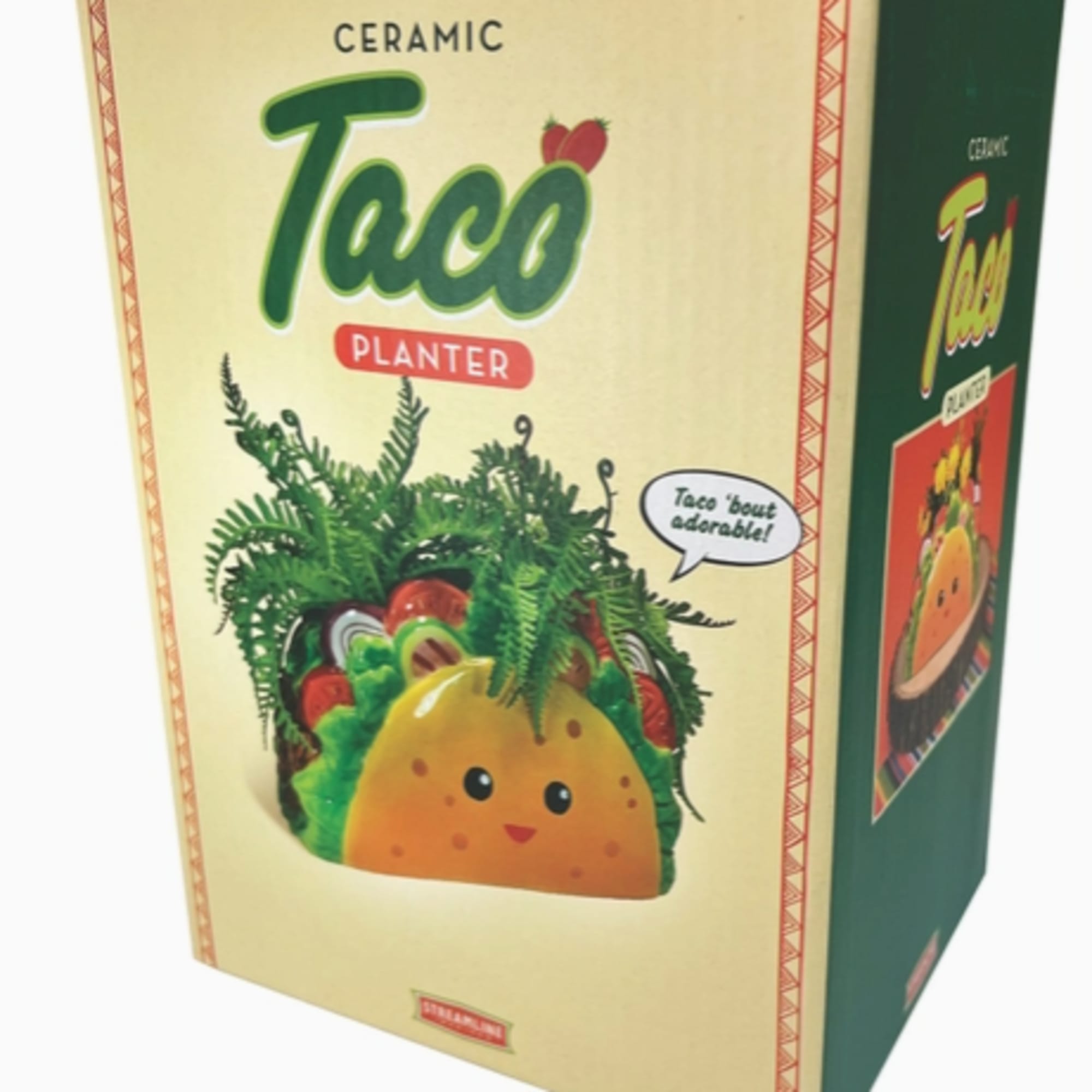 Description
Instantly bring a touch of whimsy to your home! This taco styled