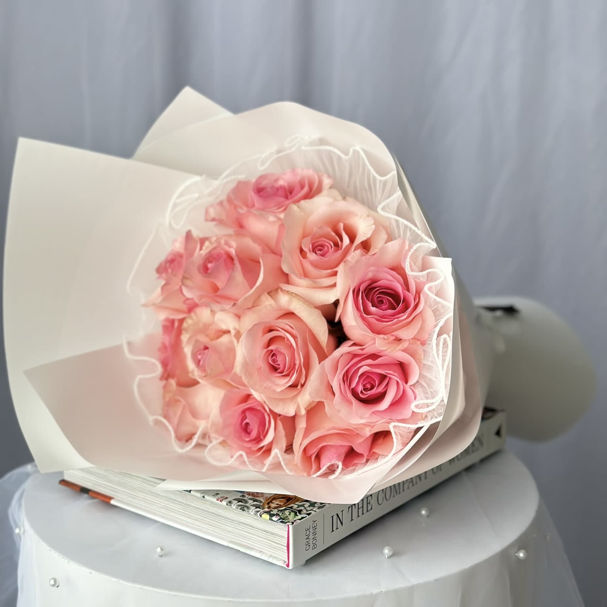 Introducing our Eternal Romance Bouquet, a luxurious arrangement designed to captivate and