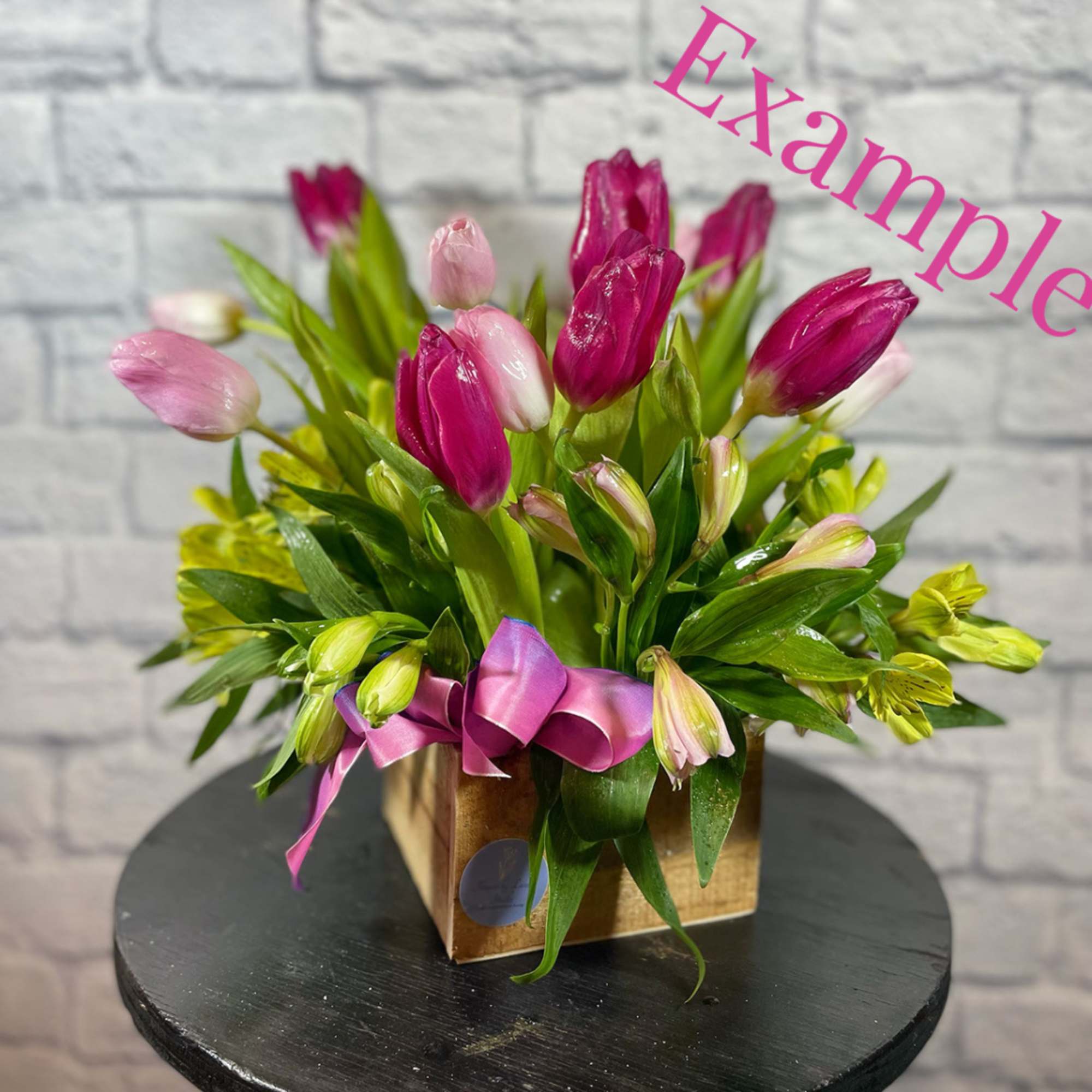 Who doesn't love tulips? This bouquet is for the tulip lovers out