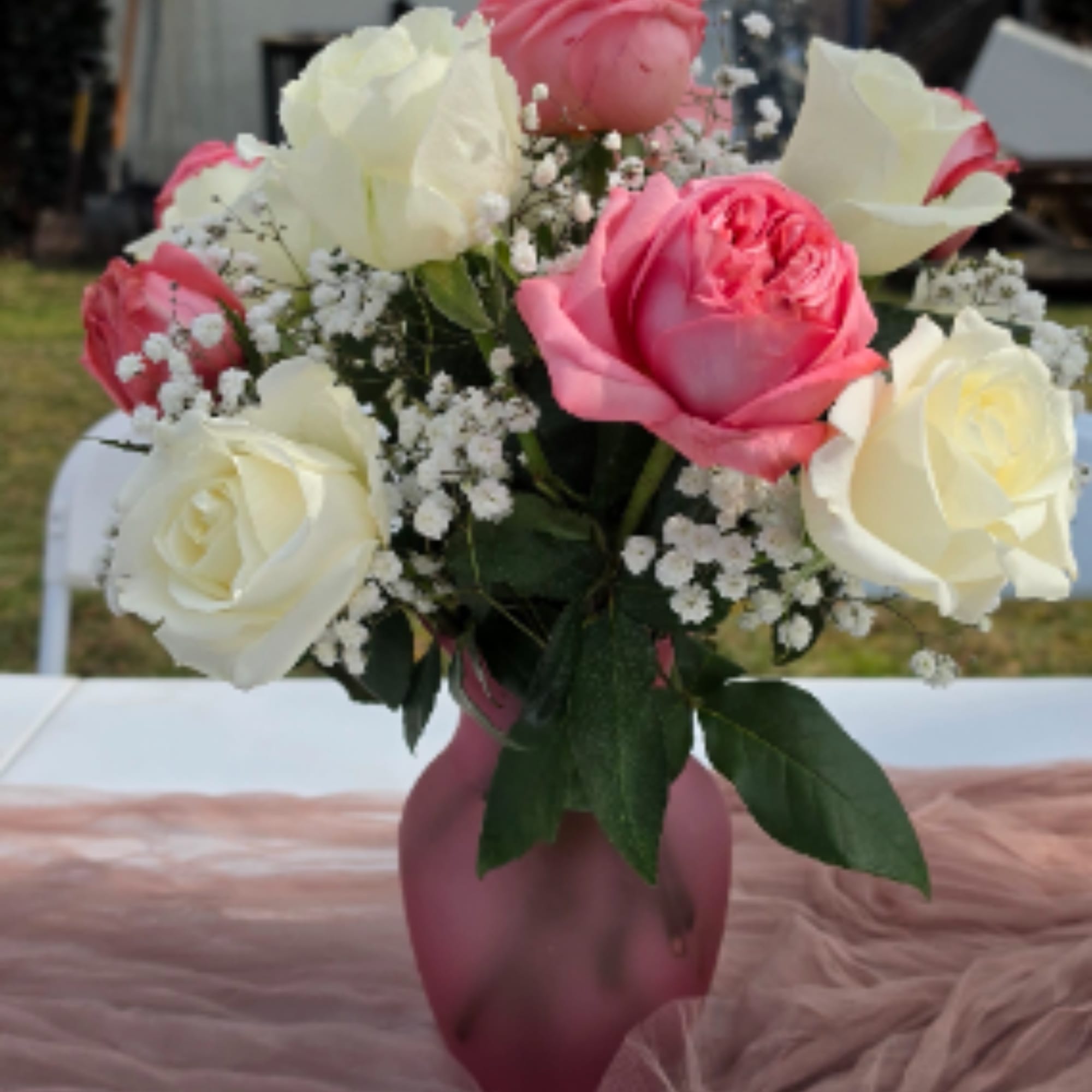 Discover the perfect blend of tenderness and sophistication with our "Blushing Elegance"