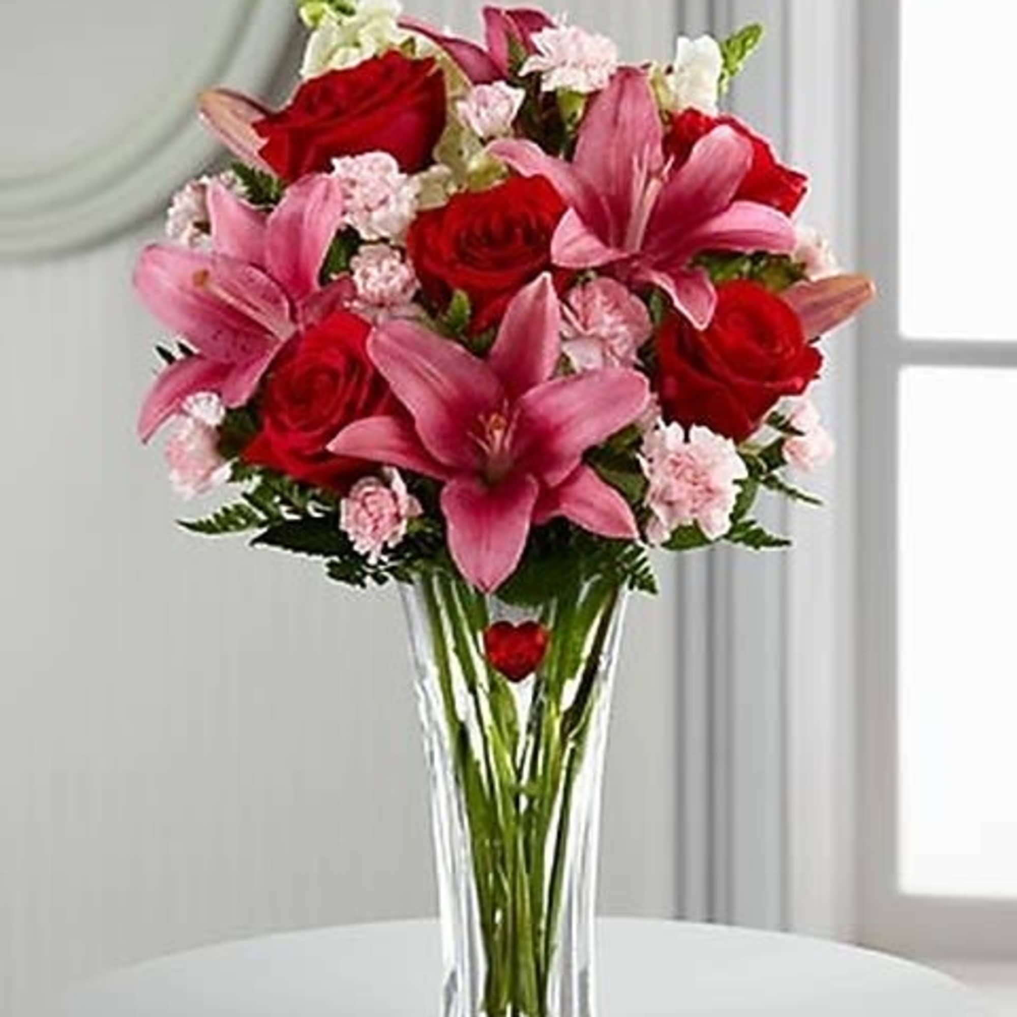 The Expressions of Love Bouquet is a representation of all the love