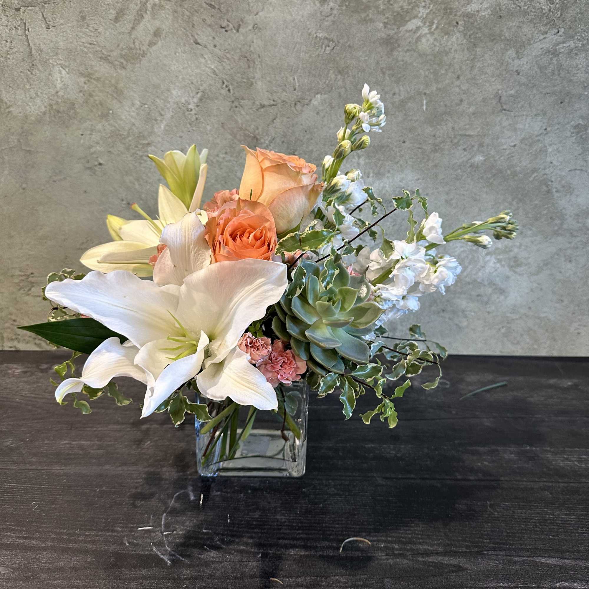 Looking for a modern twist on an old classic - this bouquet