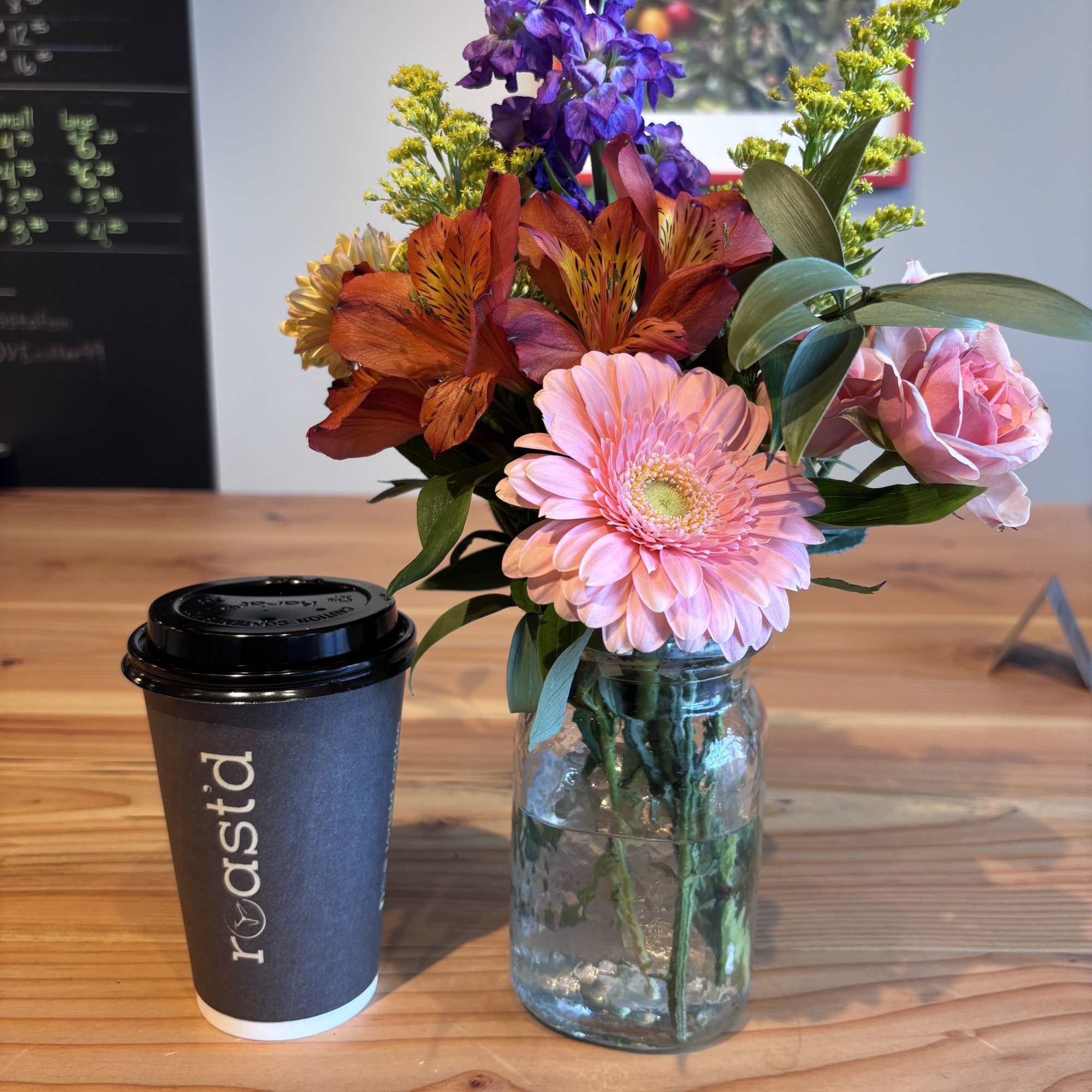 For Mother's Day 2026...we are collaborating with our local coffee house, Roast'd