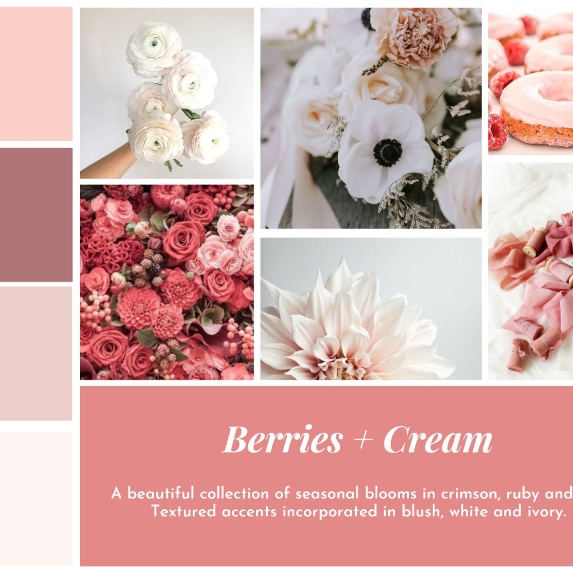 Petite floral accents for the gentlemen.

Please refer to the photos for the