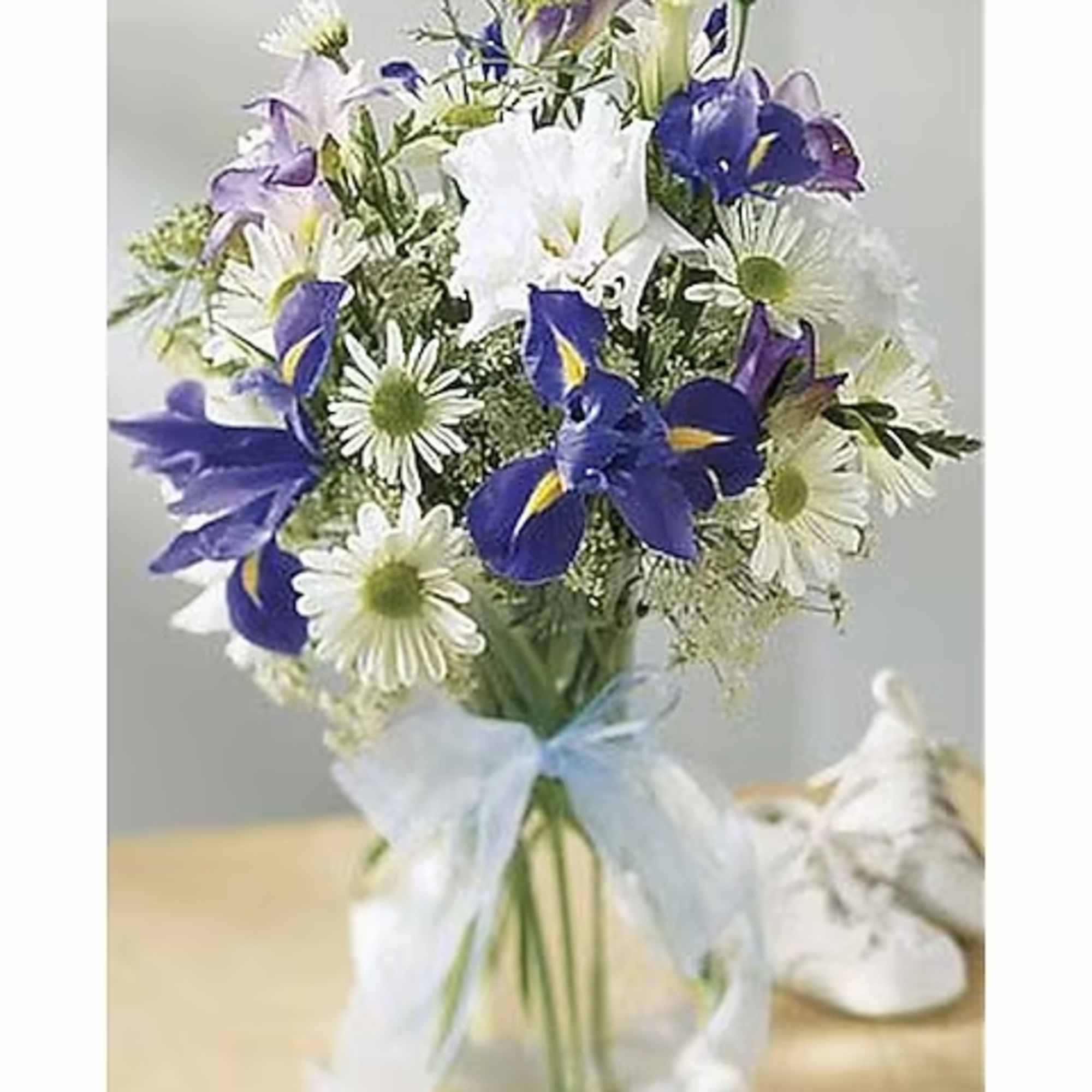 This sweet bouquet is the perfect gift to celebrate a new baby