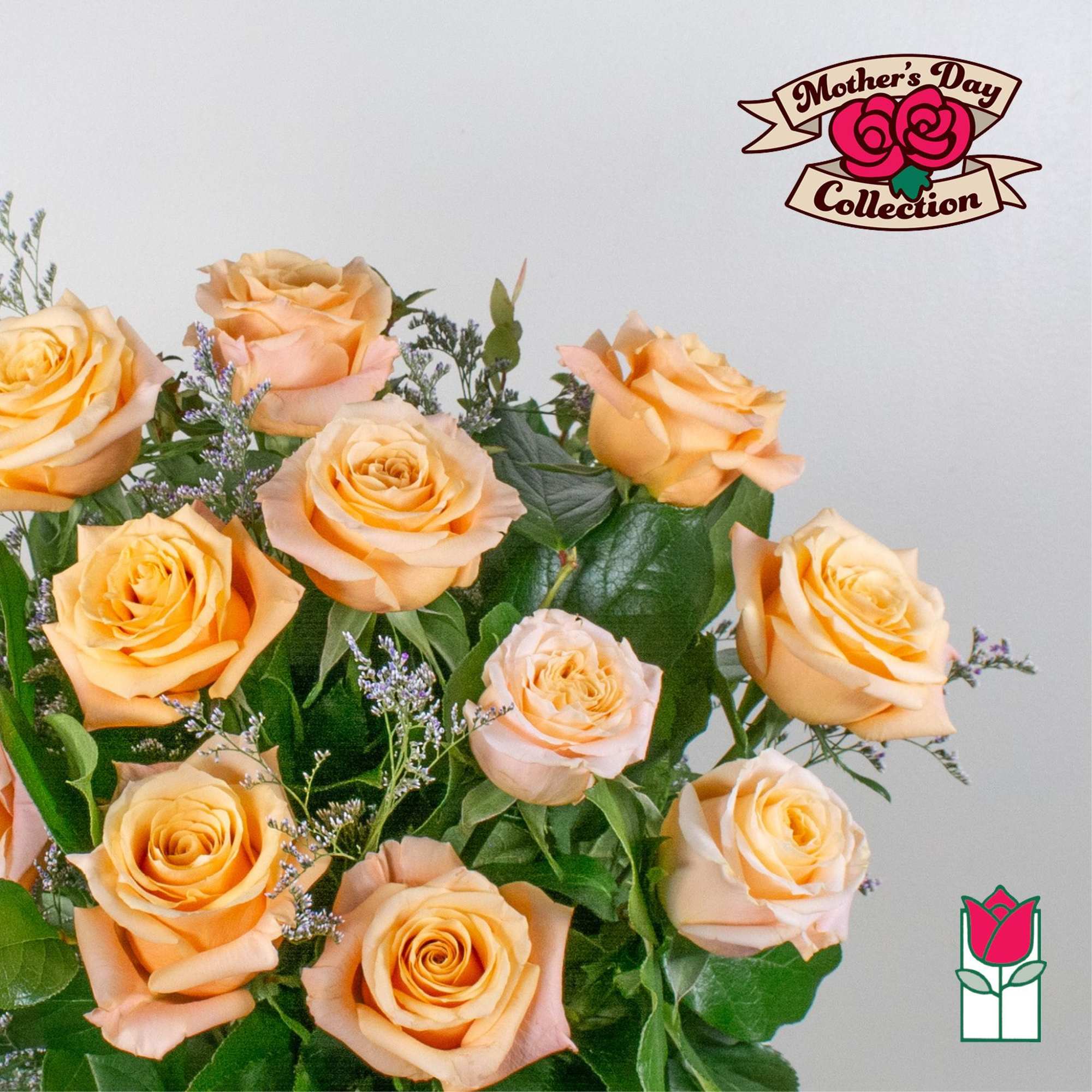 Indulge in the timeless elegance of our Medium Stem Rose Arrangement, meticulously