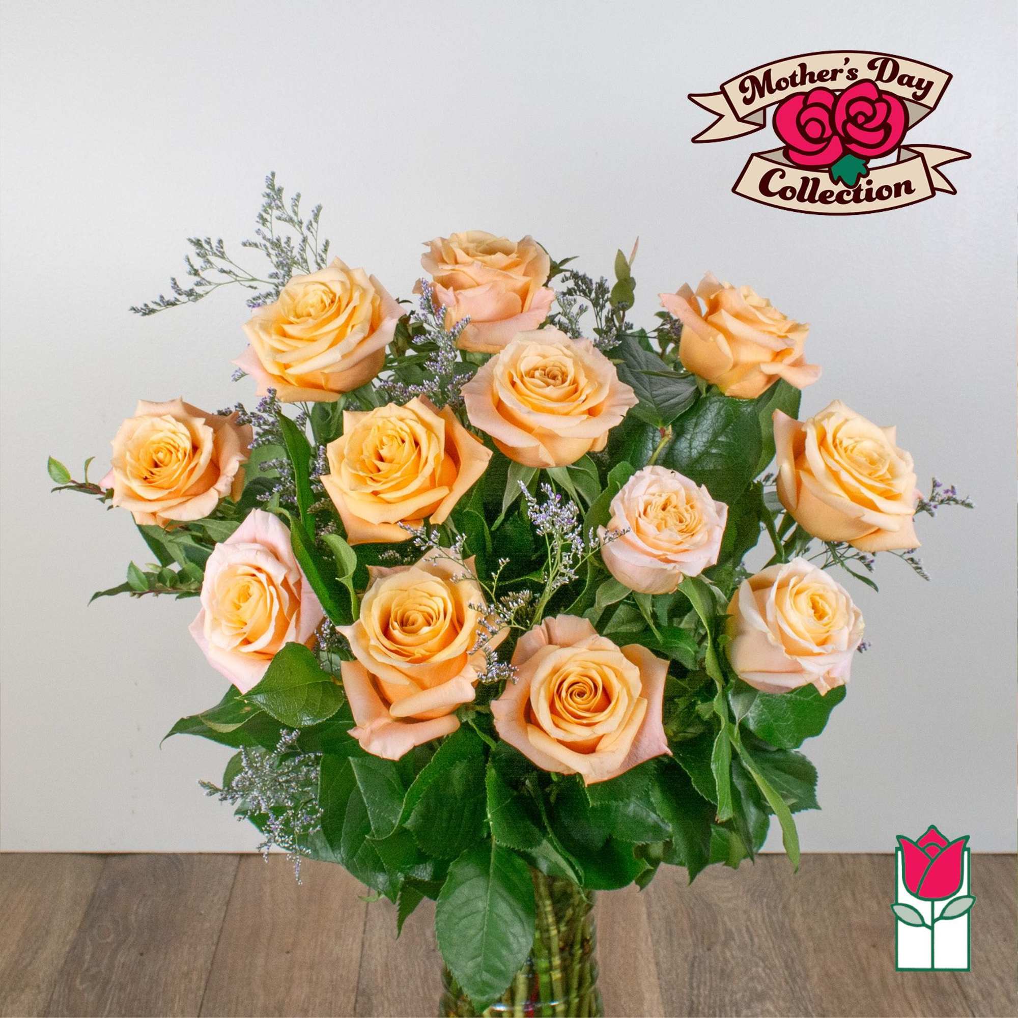 Indulge in the timeless elegance of our Medium Stem Rose Arrangement, meticulously