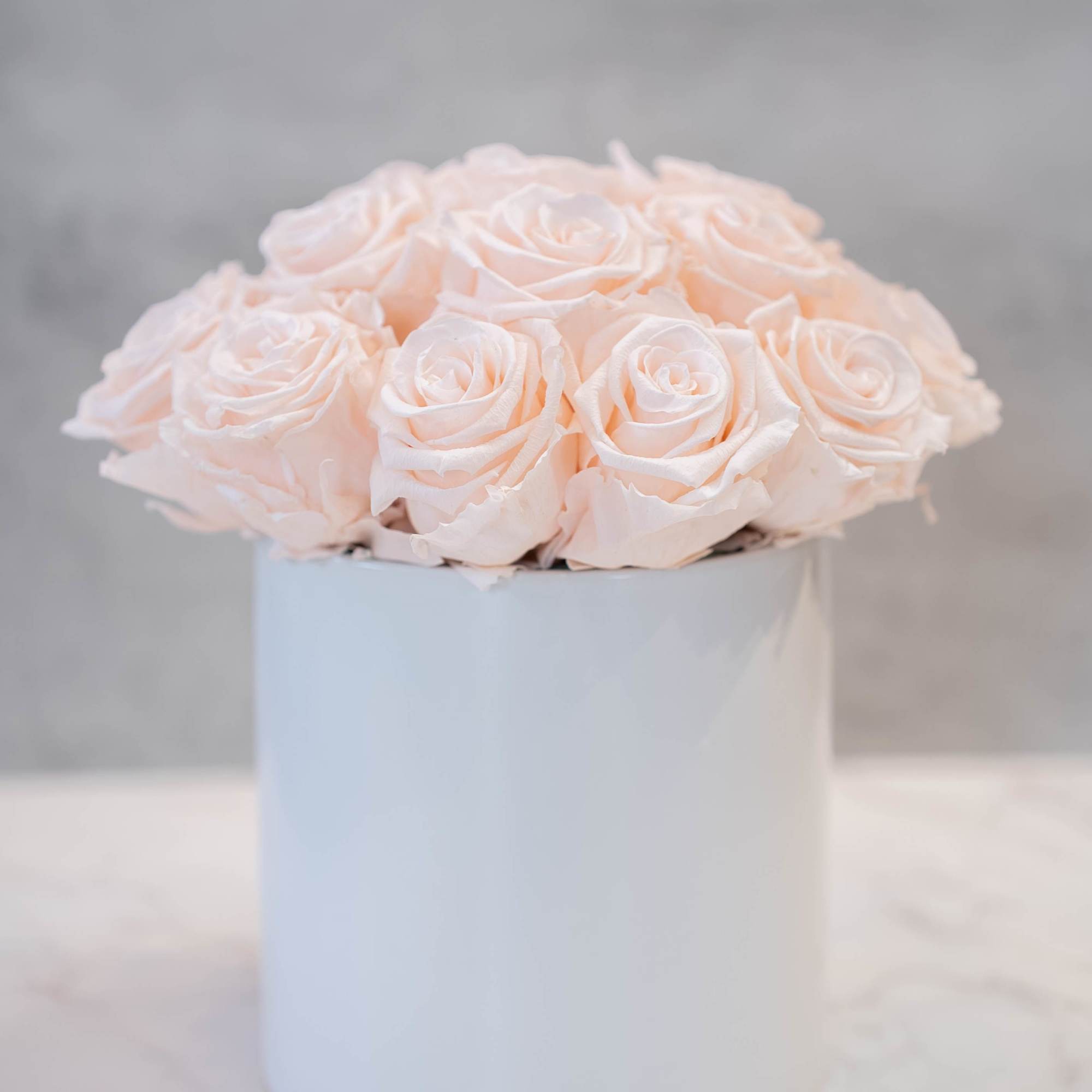 High end preserved roses, custom designed by hand in our local shop