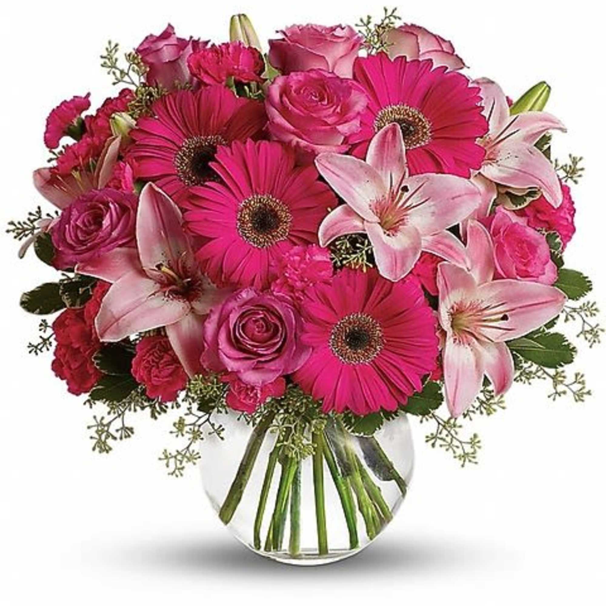 Sometimes all she needs is a little pink me up! An ideal