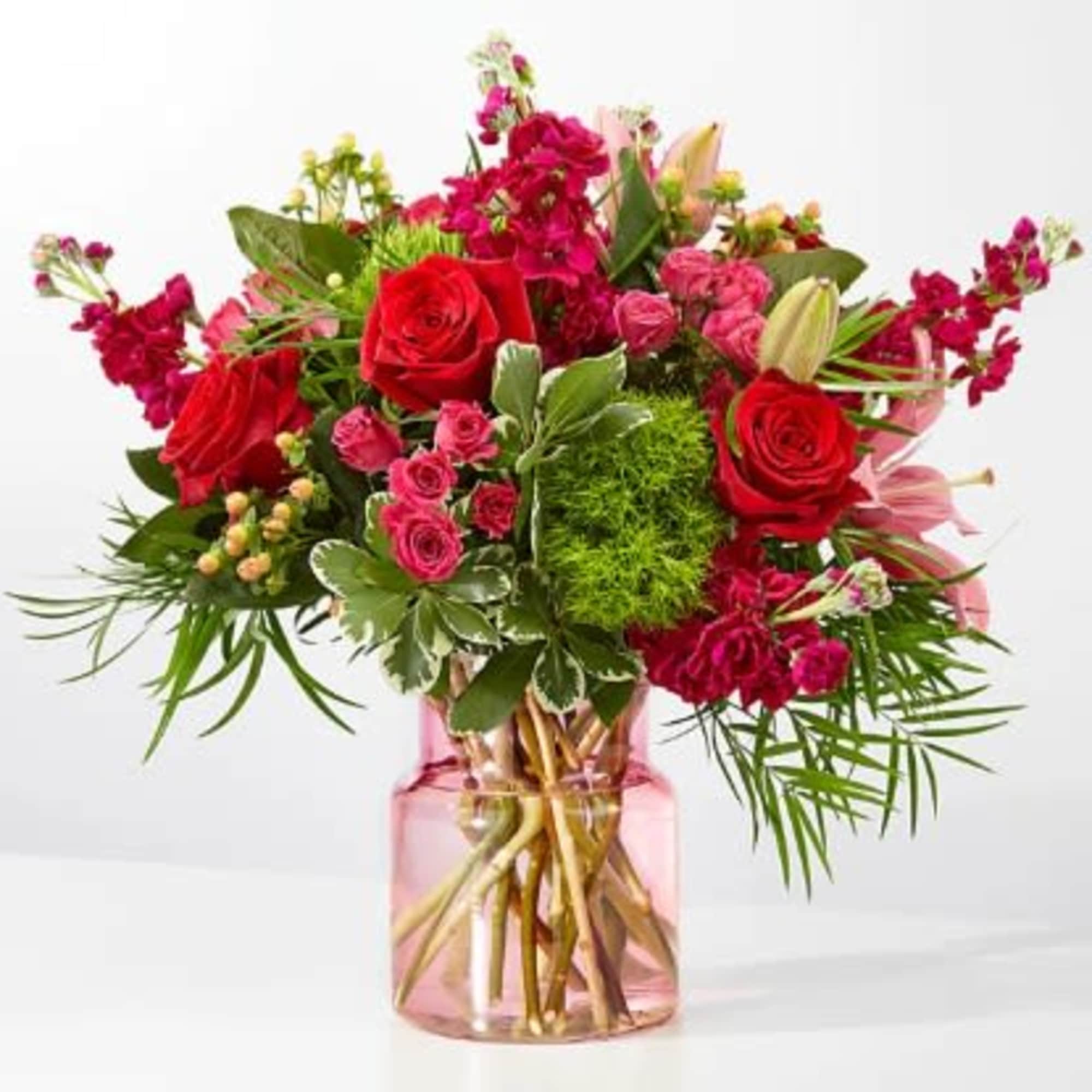 Colorful, romantic and blooming with radiance, this gift will make their day