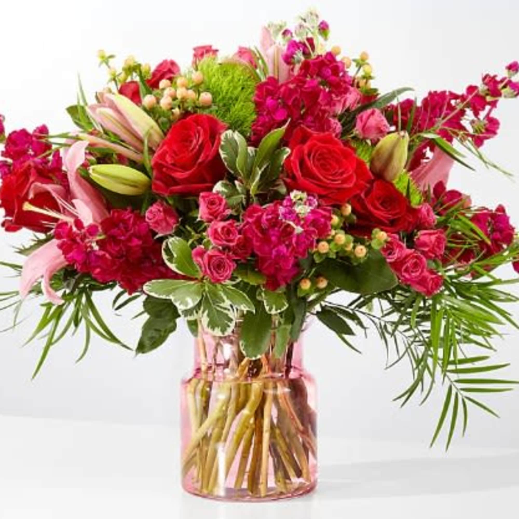 Colorful, romantic and blooming with radiance, this gift will make their day