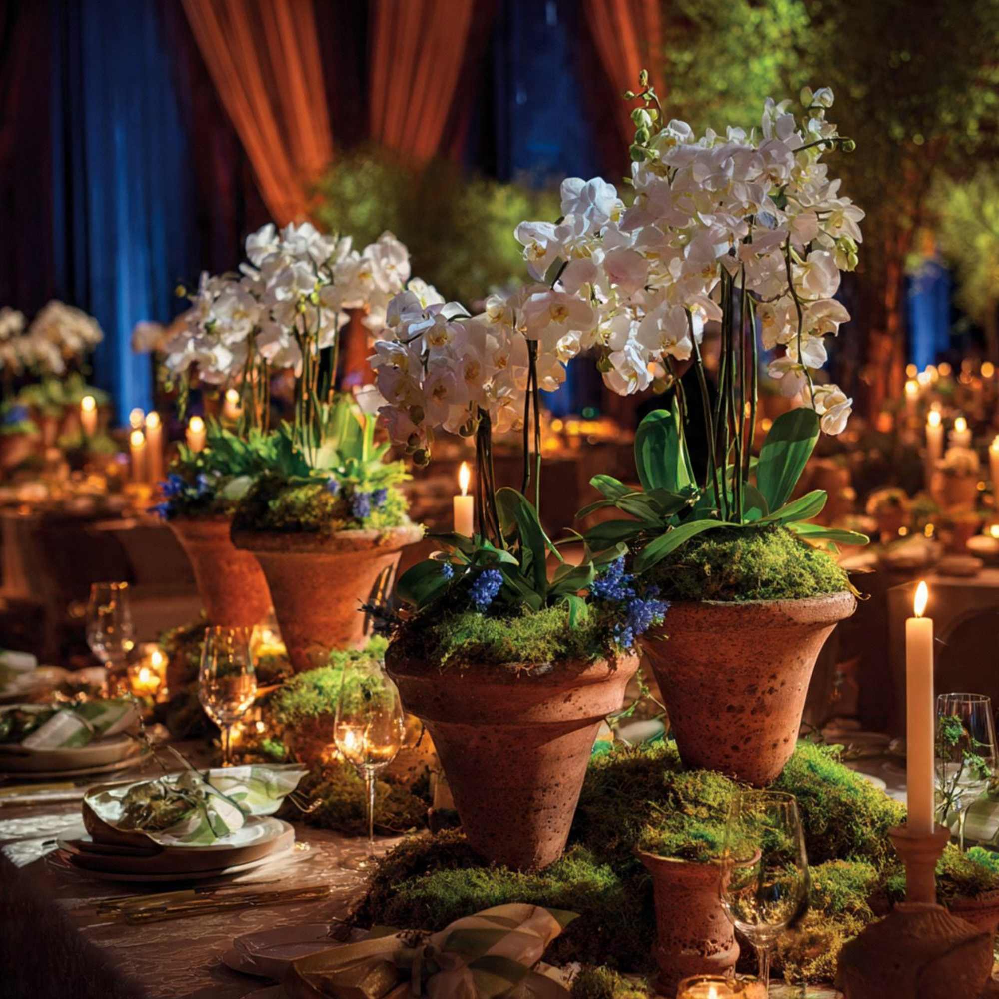 For the ceremony, will include a display of a floral ceremony archway