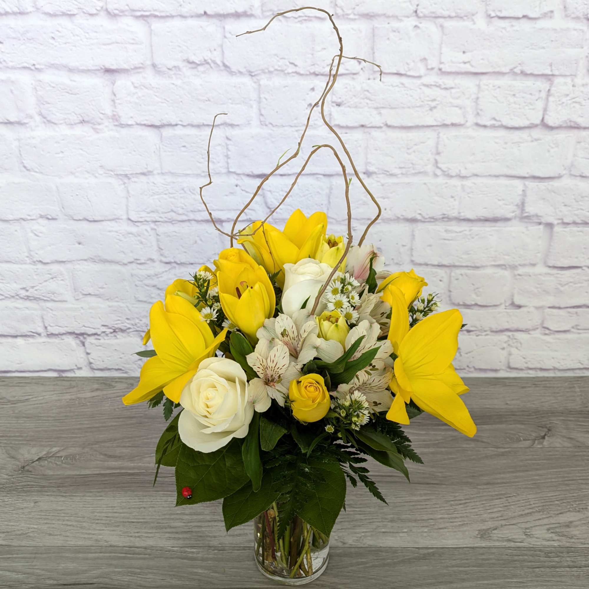 Starlight is A Ladybug Floral exclusive bouquet. This bouquet includes asiatic lilys